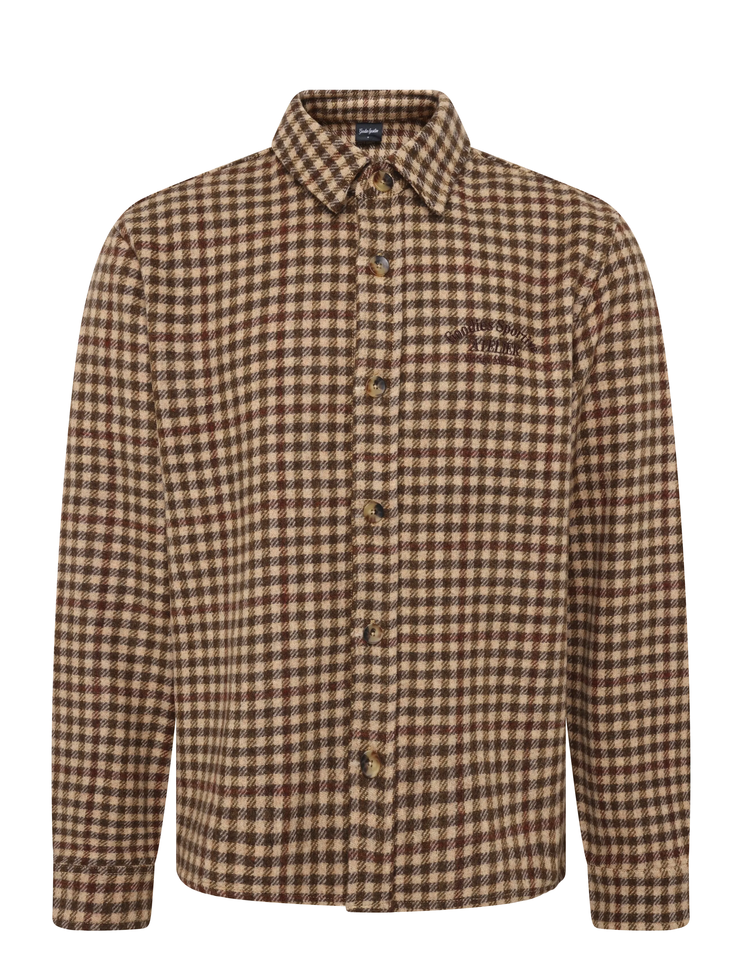 Goodies Sportive - HUNTER CHECKS BROWN SHIRT - brown - 1