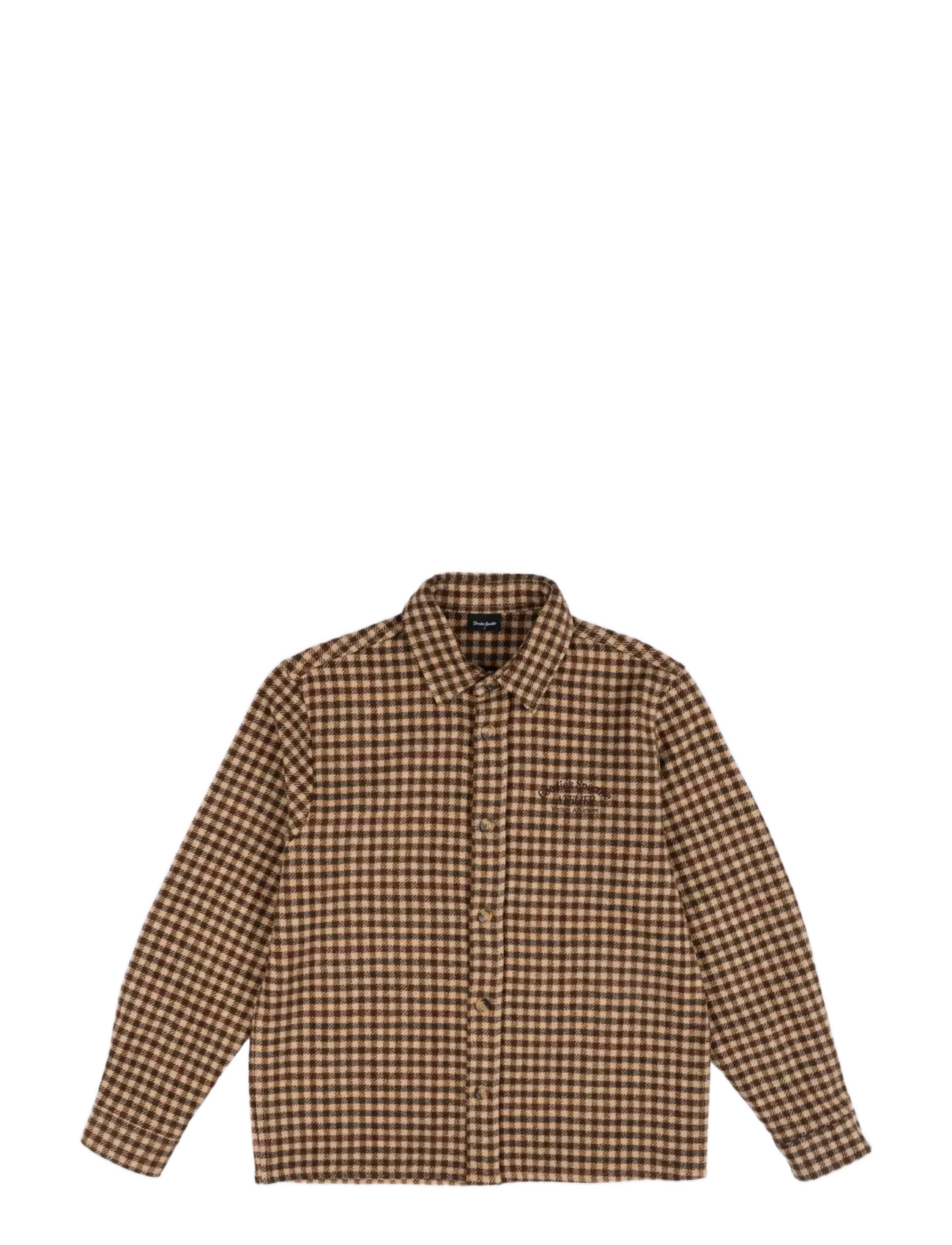 Goodies Sportive - HUNTER CHECKS BROWN SHIRT - flannel-skjorter - brown - 1