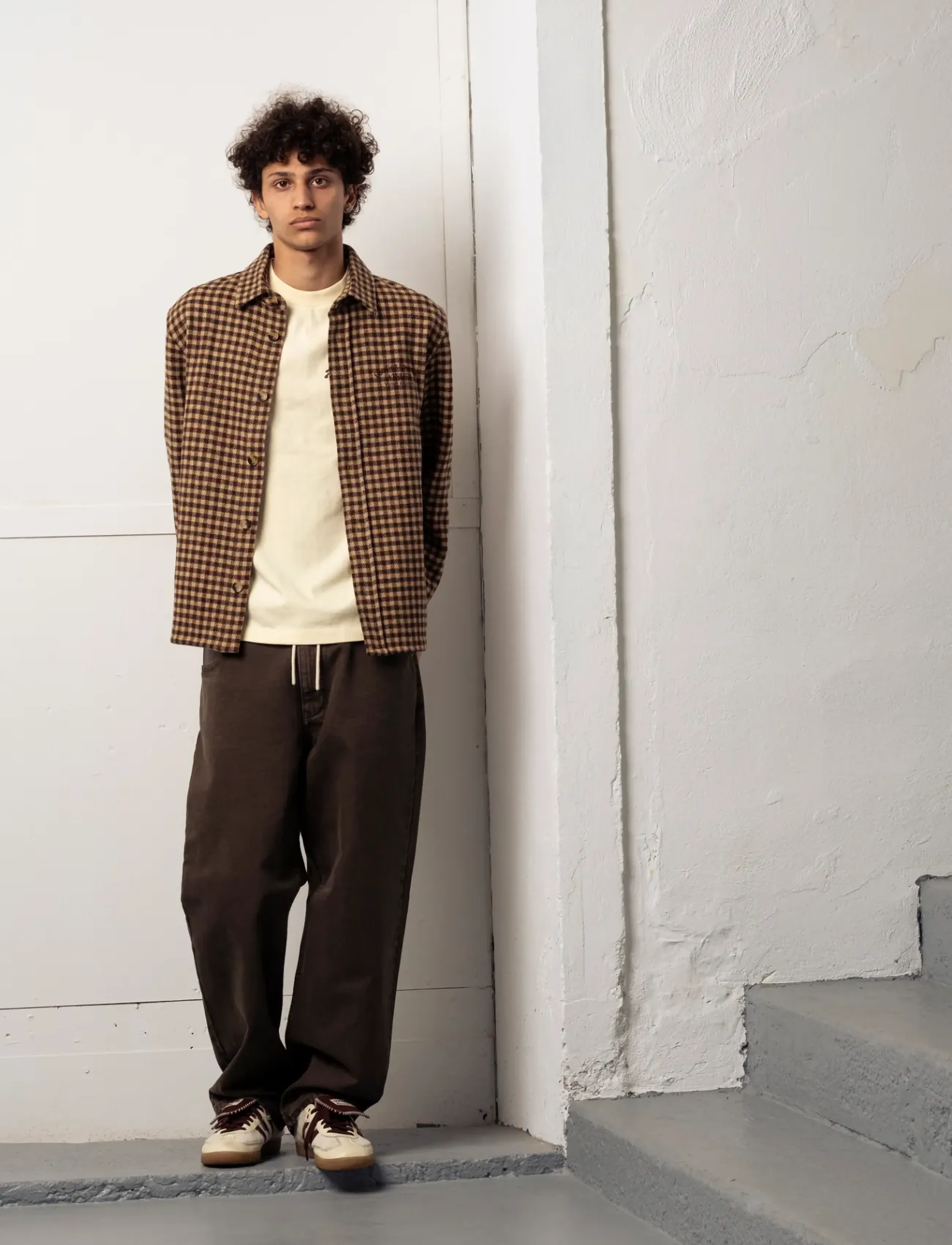 Goodies Sportive HUNTER CHECKS BROWN SHIRT - Skjorter - BROWN / brown