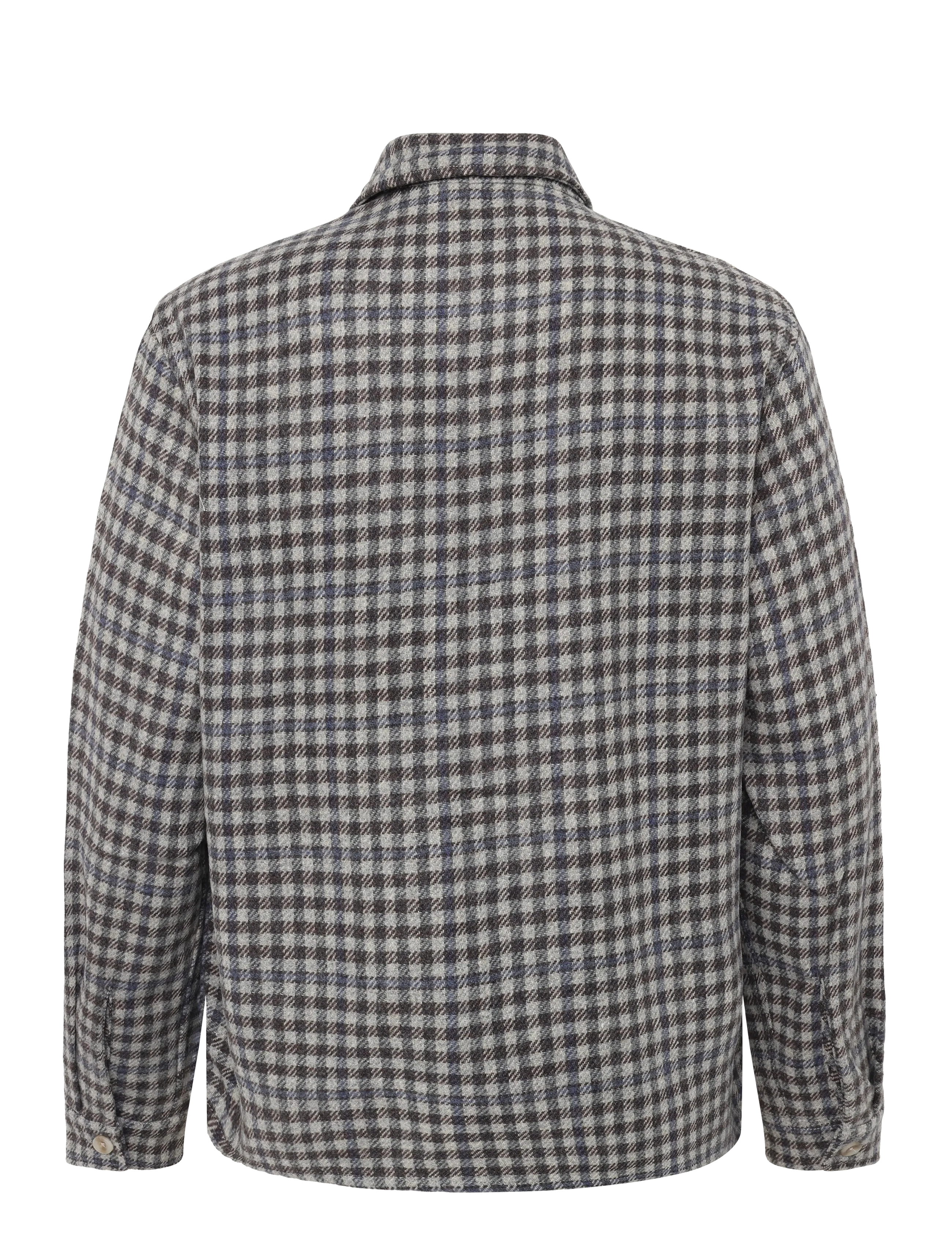 Goodies Sportive - HUNTER CHECKS GREY SHIRT - rutiga skjortor - grey/blue - 2