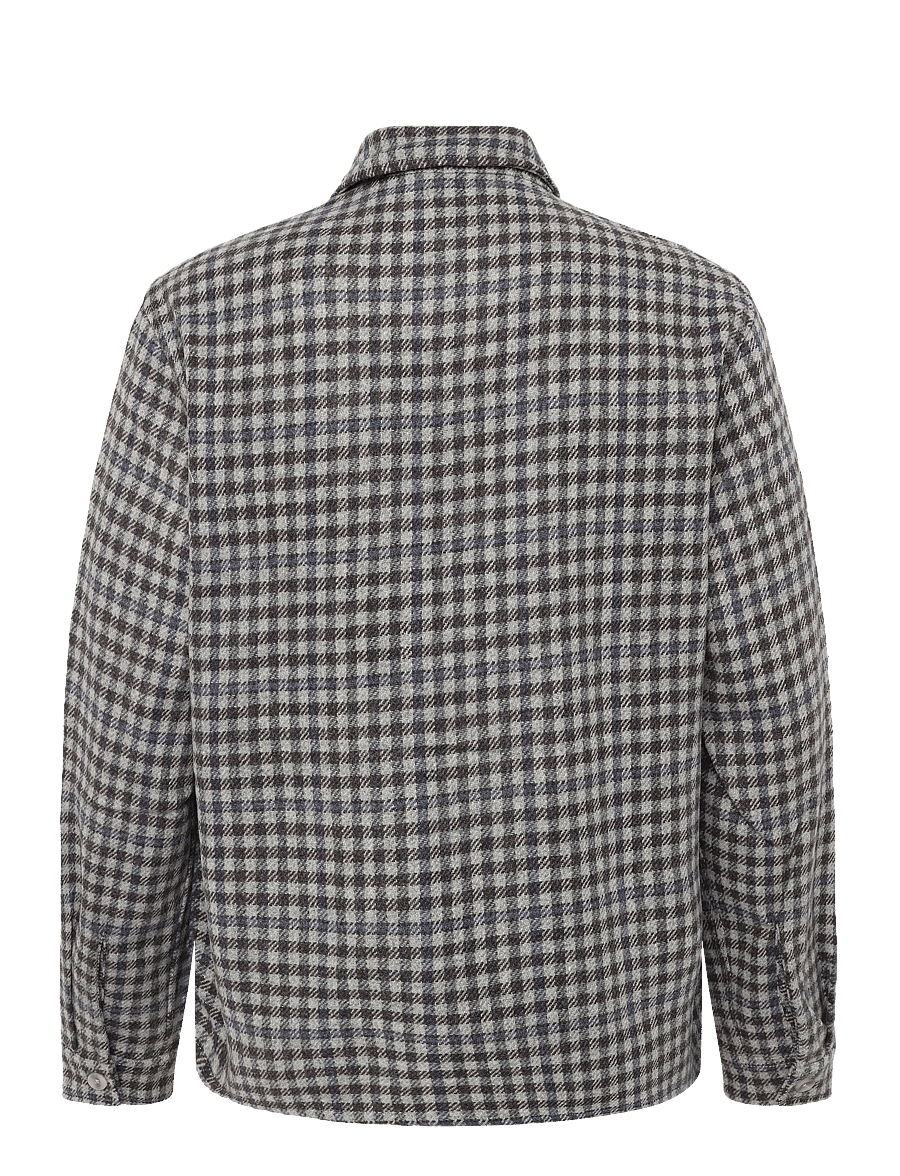 Goodies Sportive - HUNTER CHECKS GREY SHIRT - rutiga skjortor - grey/blue - 2