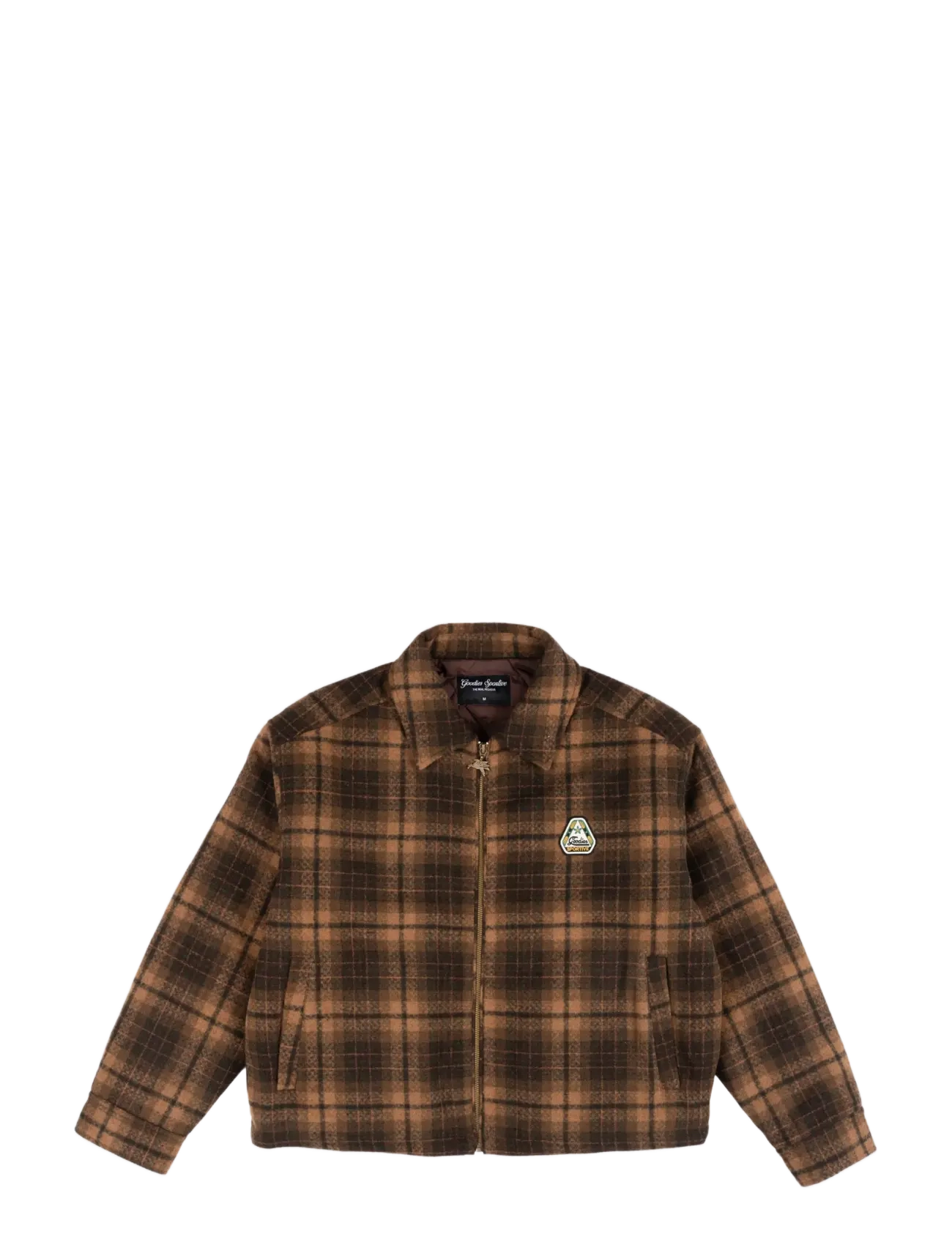 Goodies Sportive - HIKER CHECKS OVERSHIRT - brown - 1