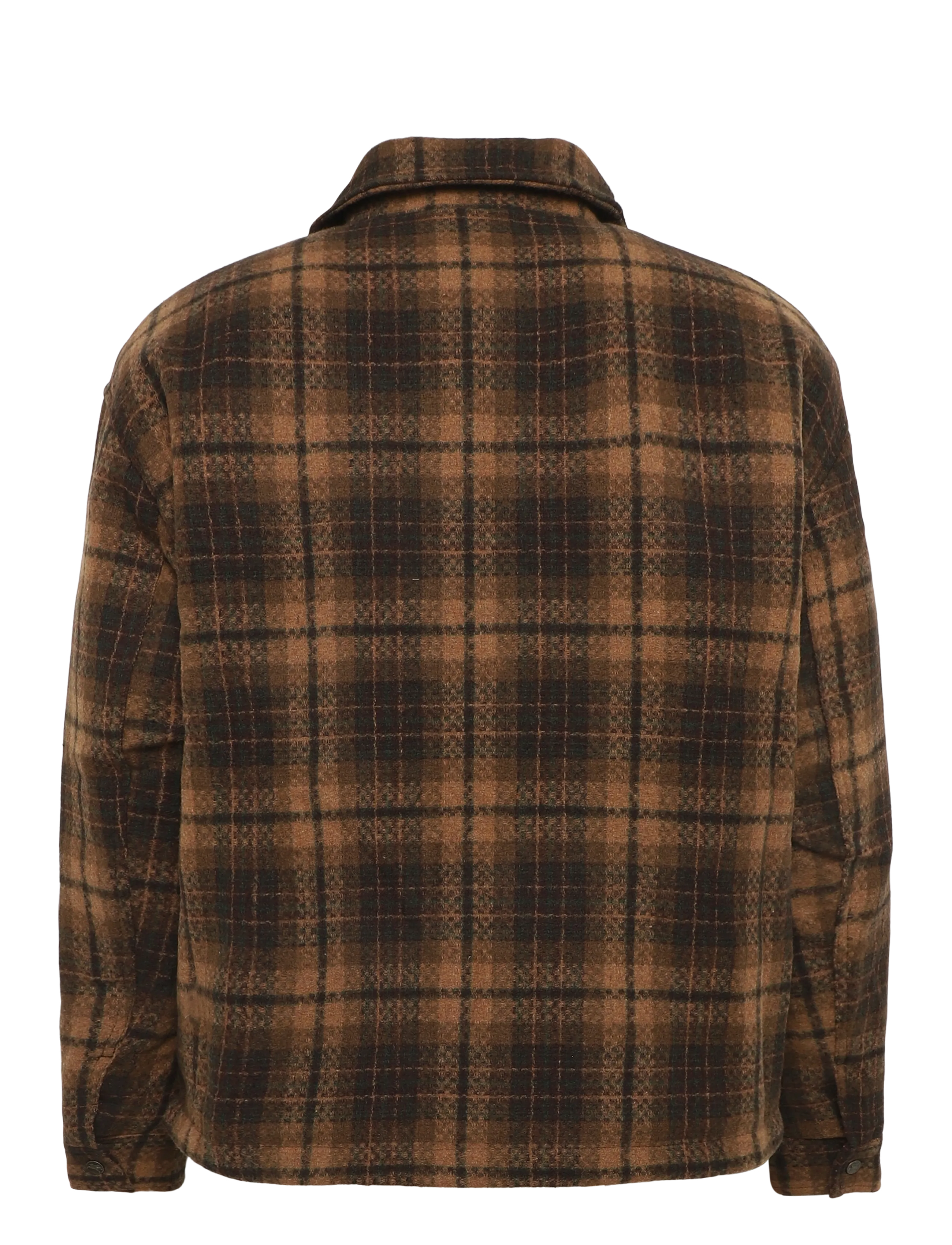 Goodies Sportive - HIKER CHECKS OVERSHIRT - vinterjackor - brown - 2