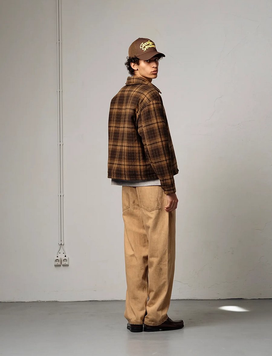 Goodies Sportive - HIKER CHECKS OVERSHIRT - vinterjakker - brown - 3