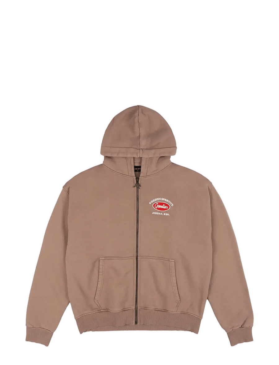 Goodies Sportive - JEDDAH HOODIE - hoodies - brown - 1