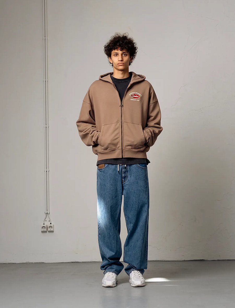 Goodies Sportive - JEDDAH HOODIE - hoodies - brown - 3