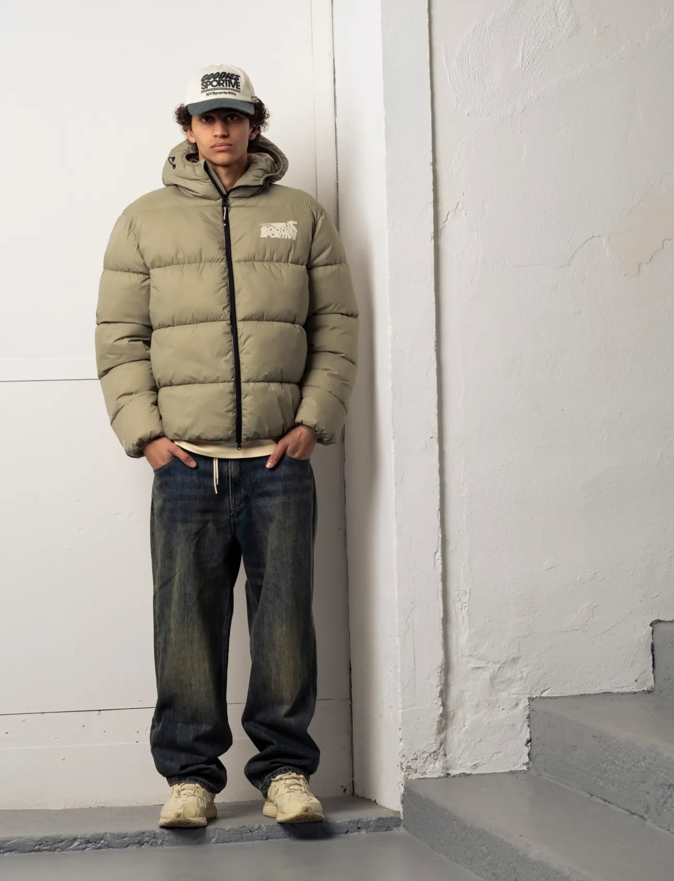 Khaki Puffer