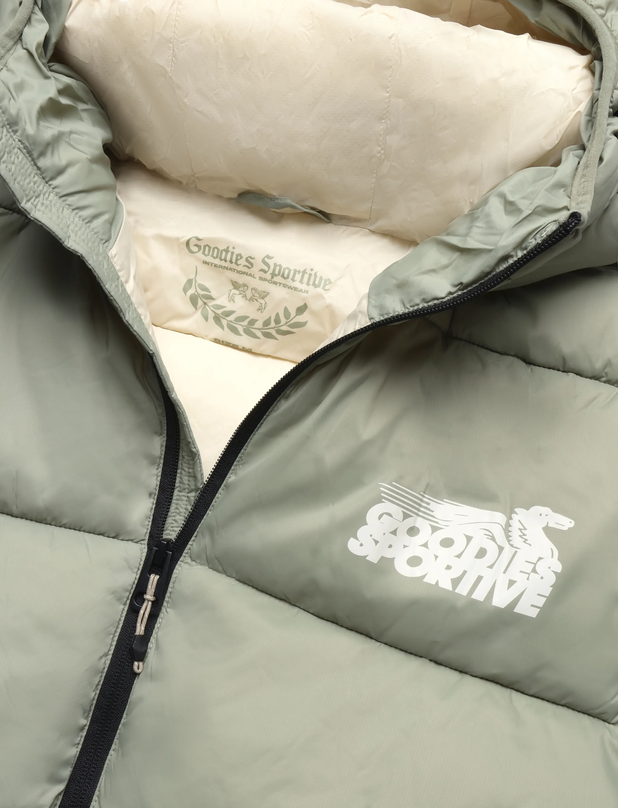 Goodies Sportive - KHAKI PUFFER - green - 5
