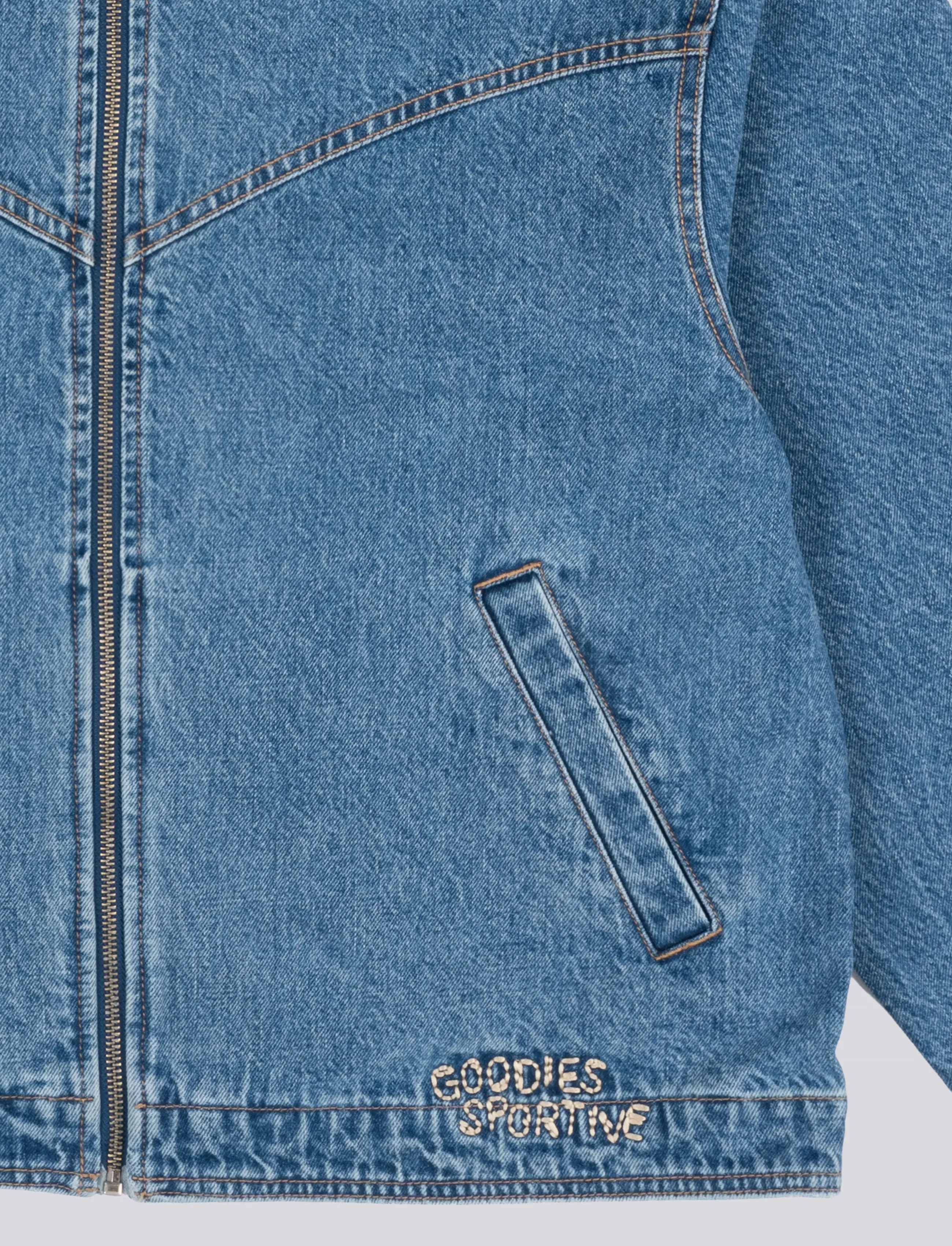 Goodies Sportive - LEGACY INDIGO JACKET - blue denim - 4