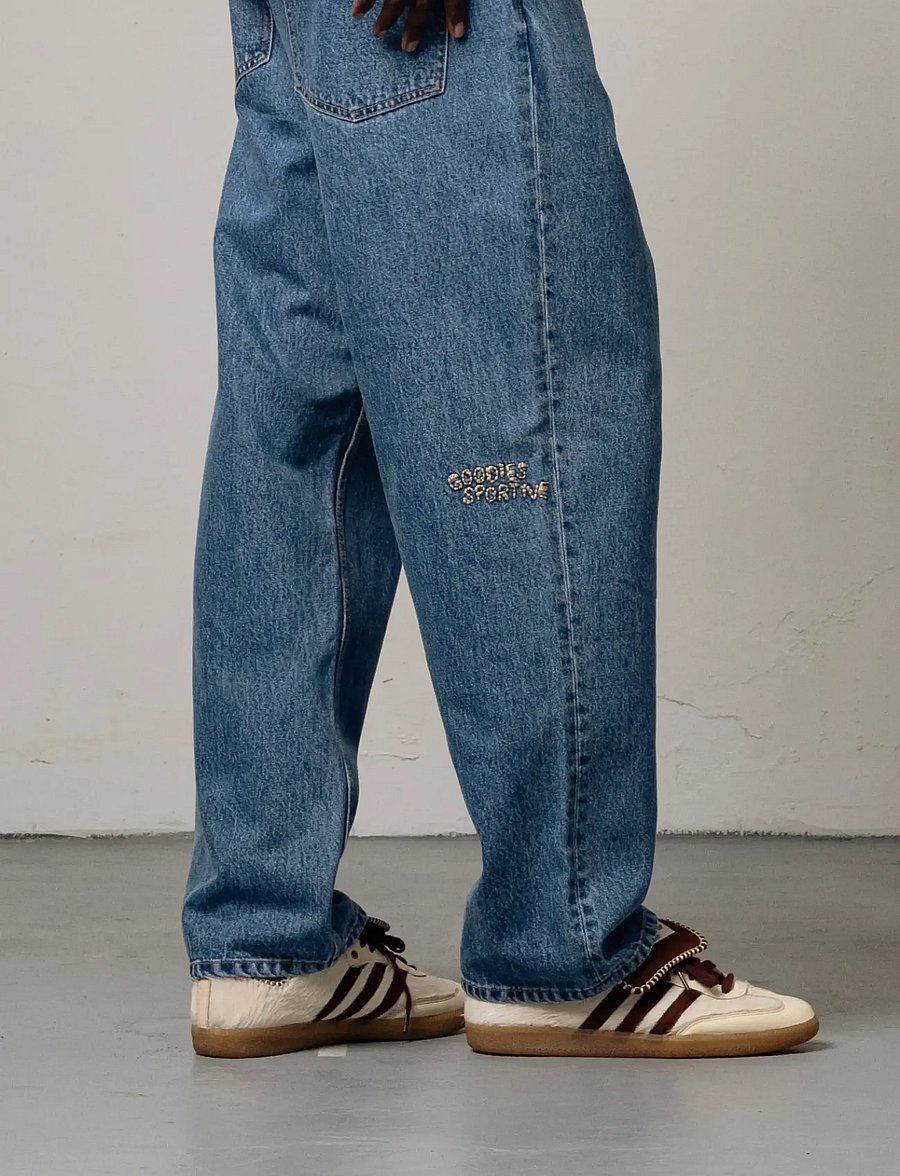 Goodies Sportive - LEGACY INDIGO PANTS - blue denim - 0