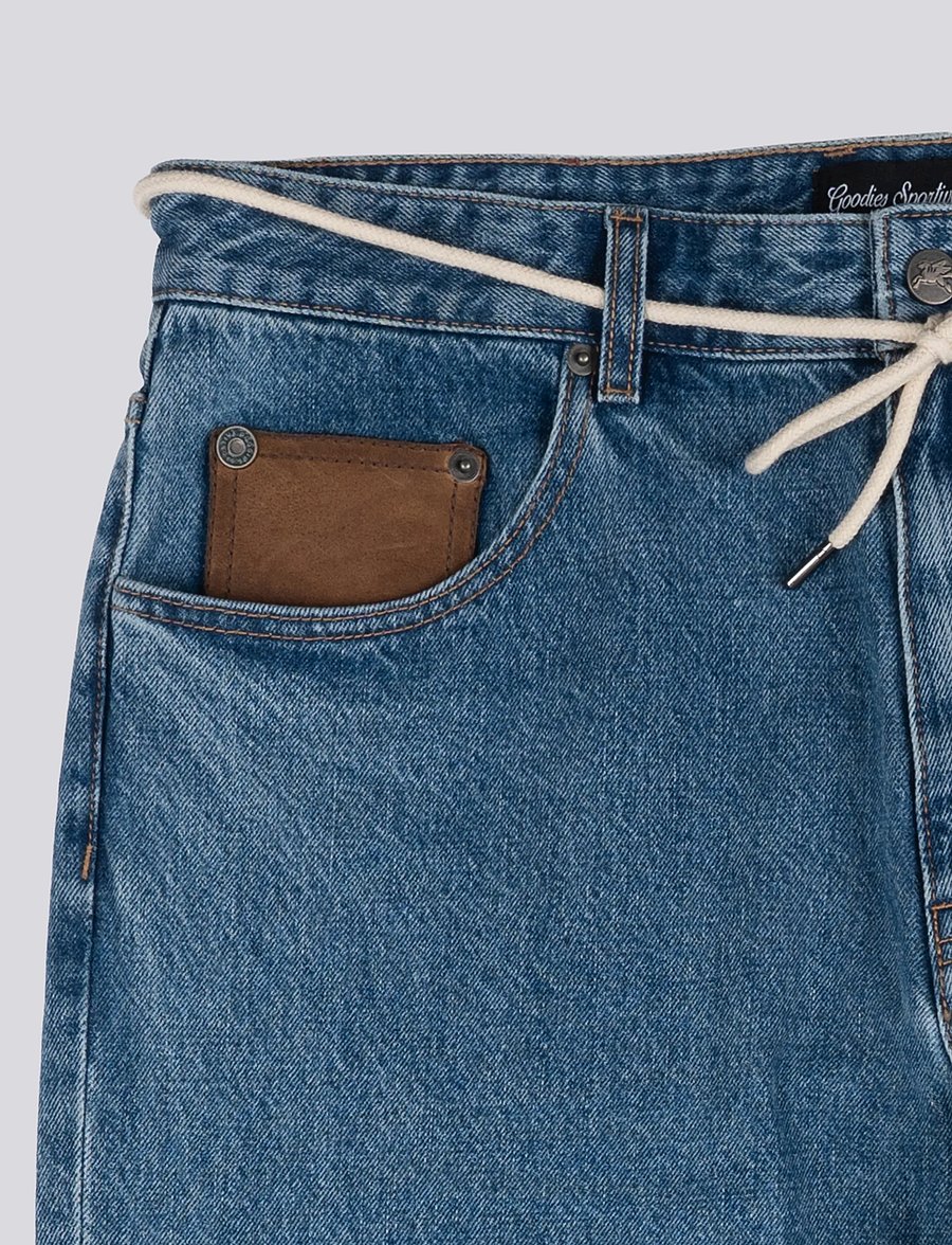 Goodies Sportive - LEGACY INDIGO PANTS - blue denim - 3