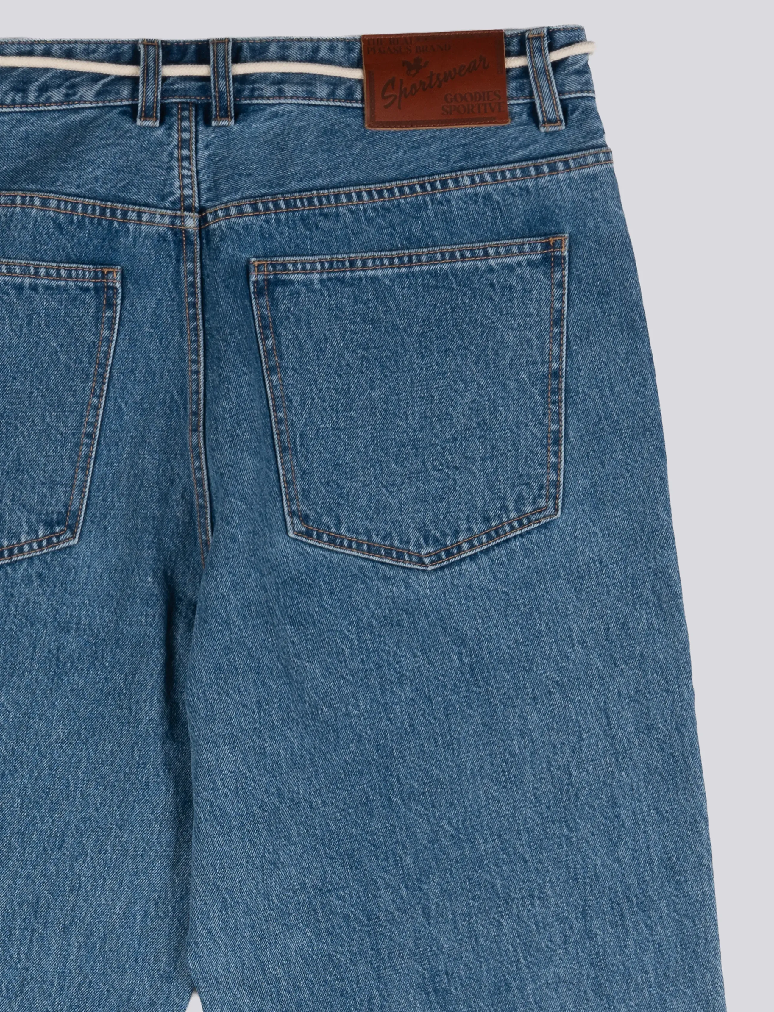 Goodies Sportive - LEGACY INDIGO PANTS - blue denim - 4