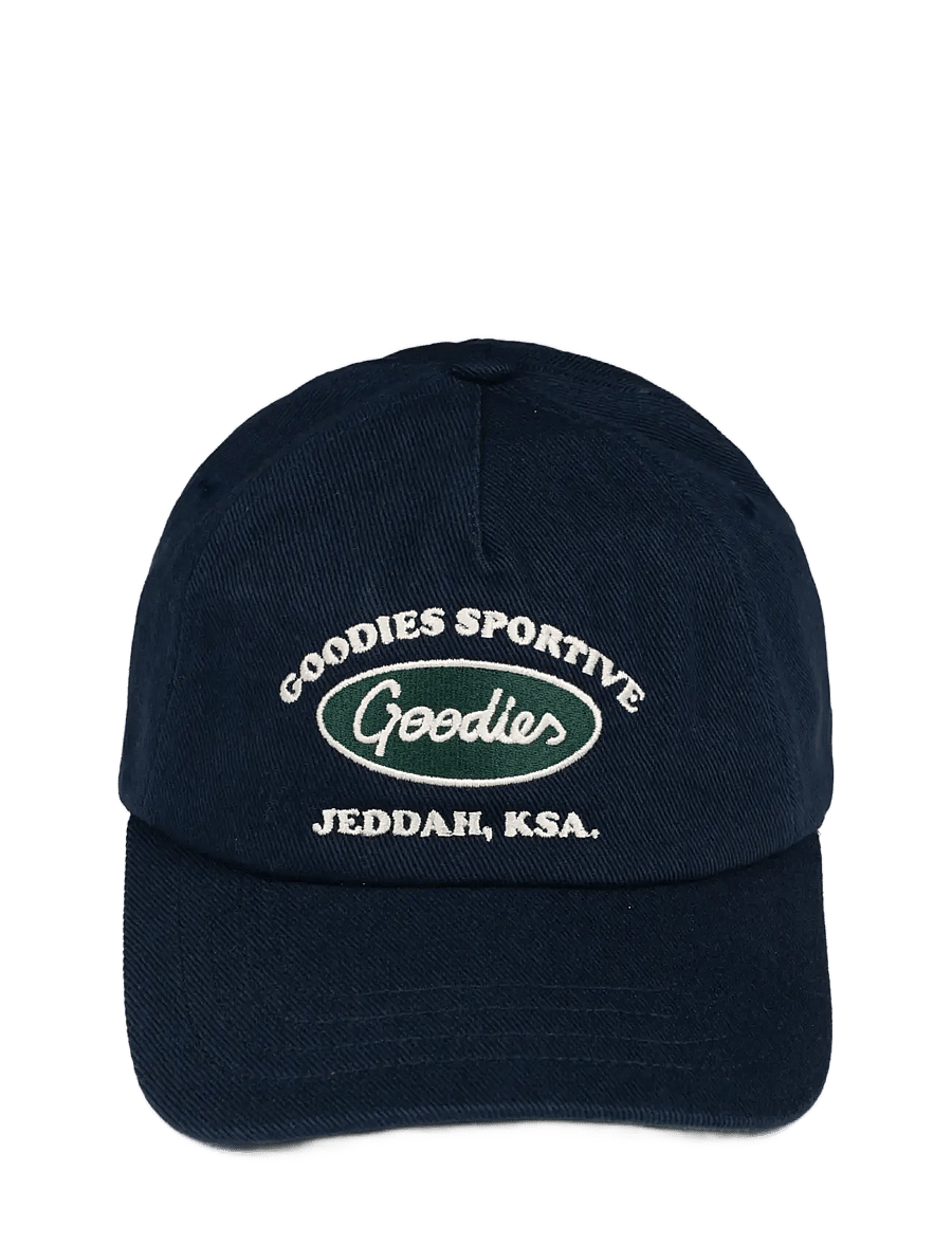 Goodies Sportive - NAVY AND GREEN CAP - caps - blue - 1