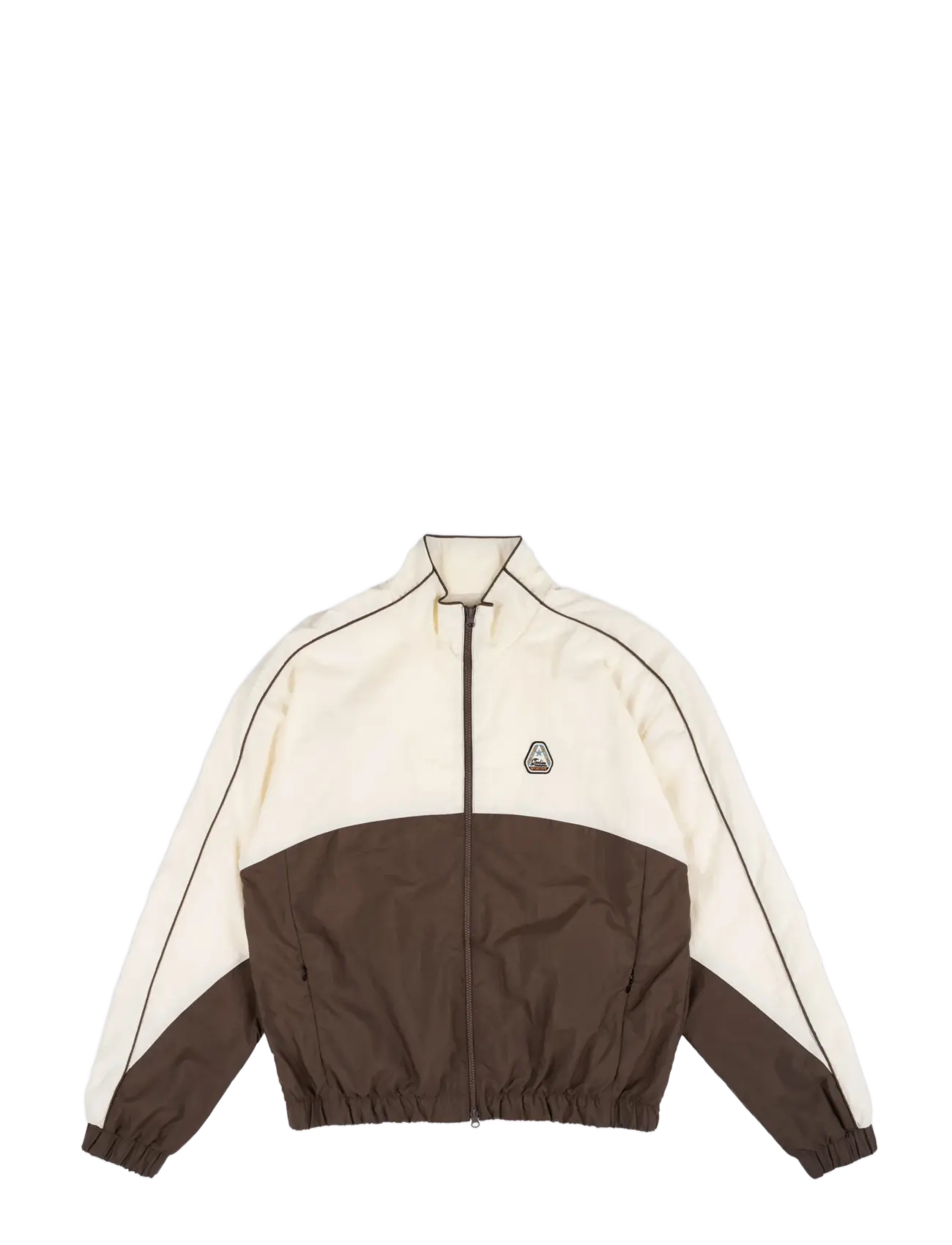 Goodies Sportive - NEW PATCHED TRACKSUIT JACKET - höstjackor - brown/ecru - 1