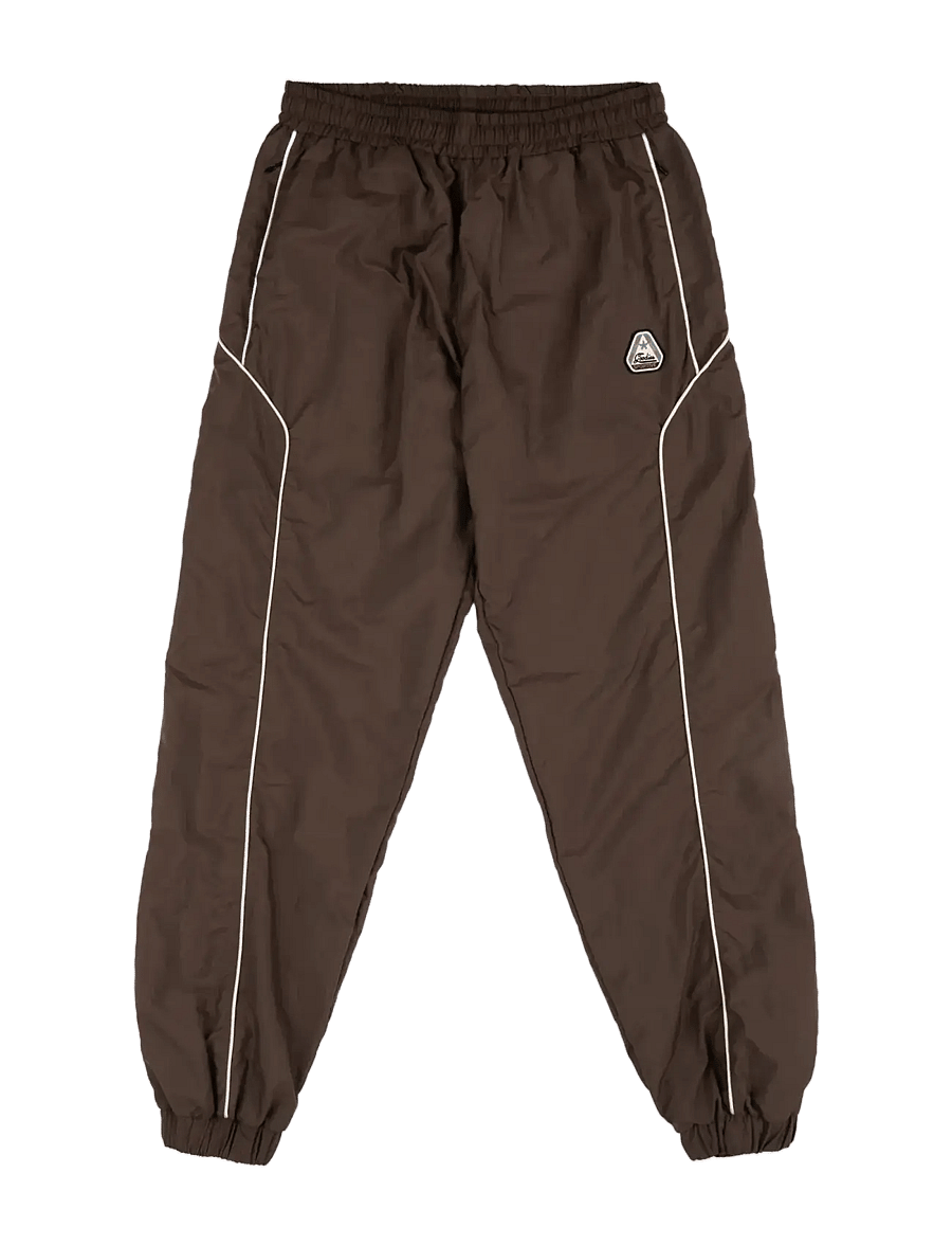 Goodies Sportive - NEW PATCHED TRACKSUIT PANTS - shoppa efter stil - brown - 1