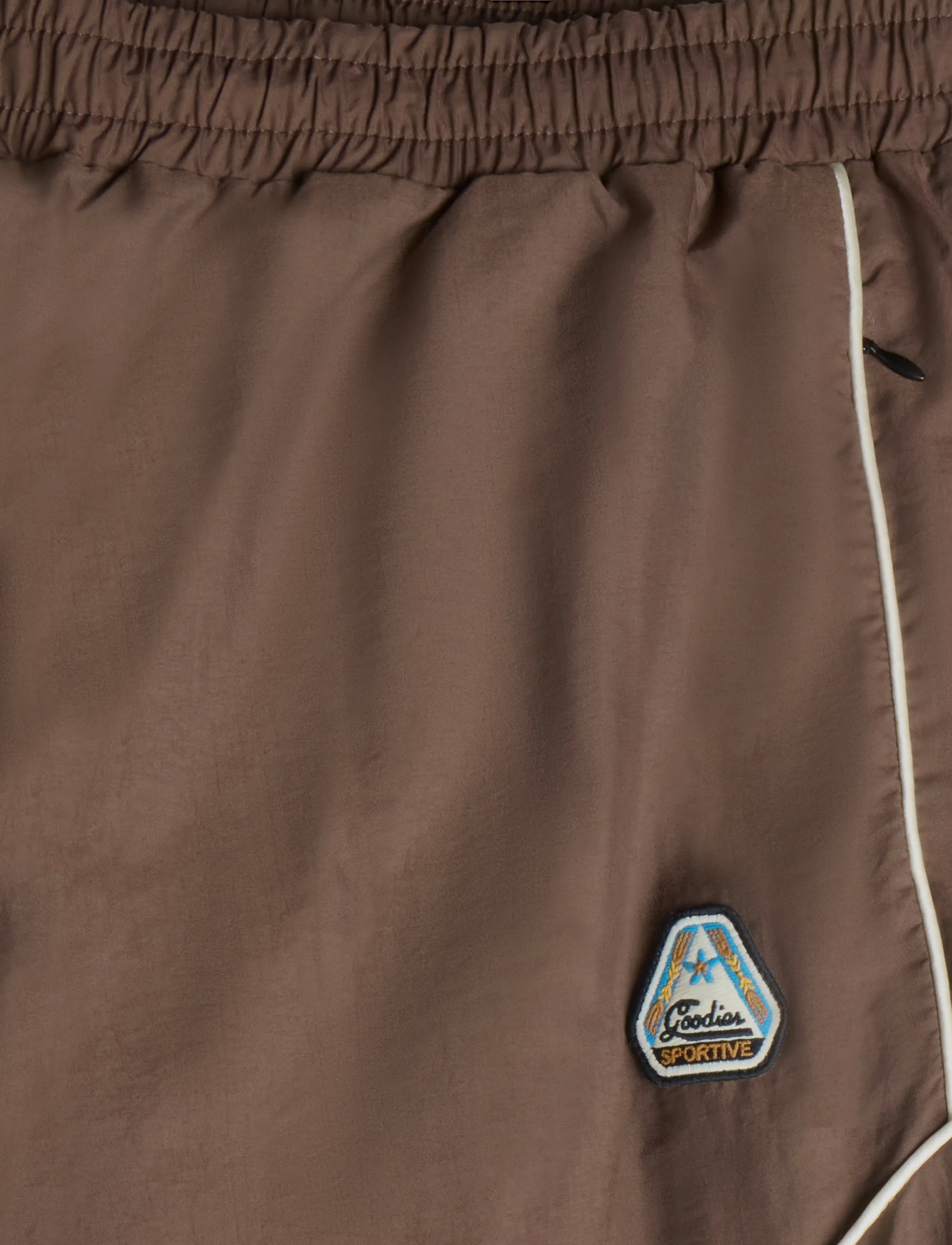 Goodies Sportive - NEW PATCHED TRACKSUIT PANTS - shoppa efter stil - brown - 5