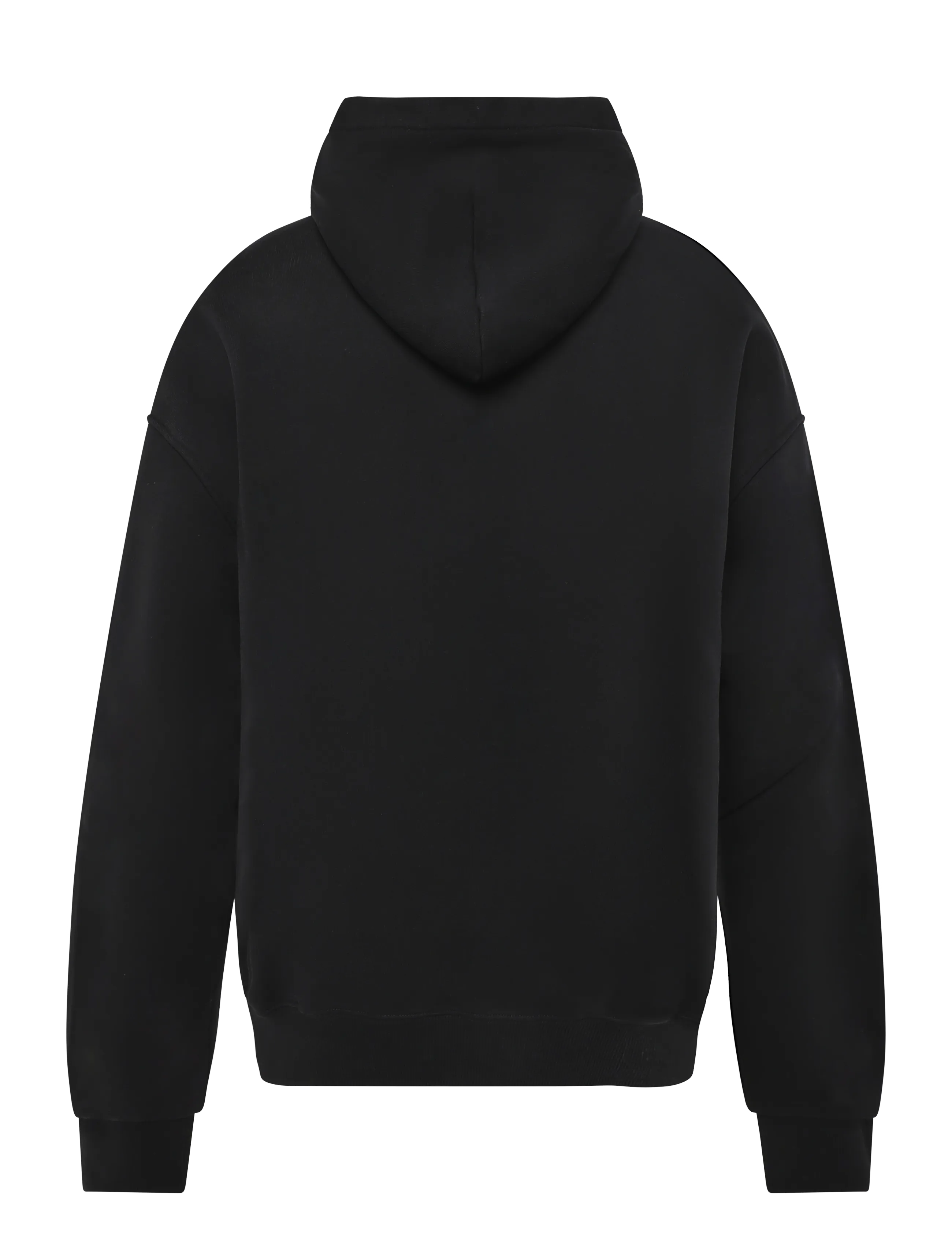 Goodies Sportive 550Gms Premium Boxy Hoodie Black Contrast Embroidery herr – bild 2