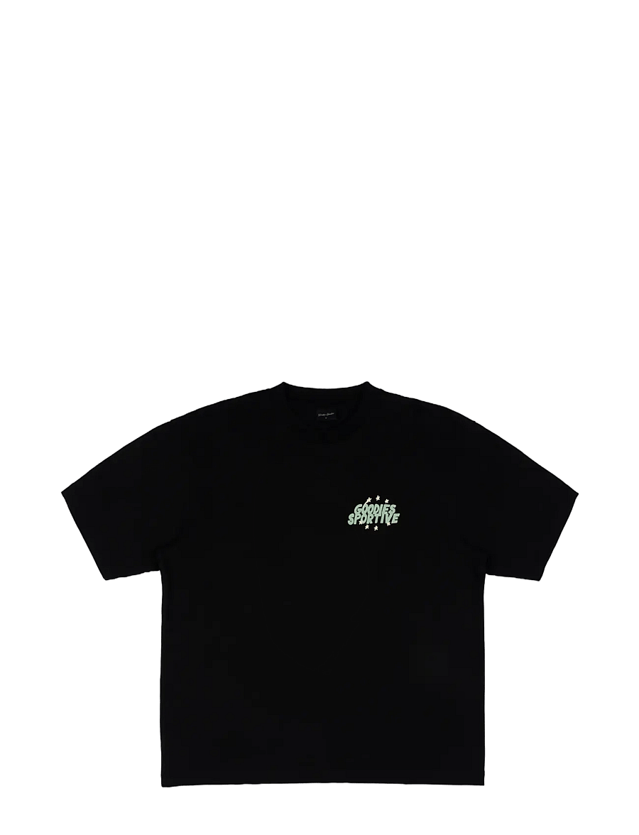 Goodies Sportive - ROOTS OF AFRICA TEE - kortærmede t-shirts - black - 1