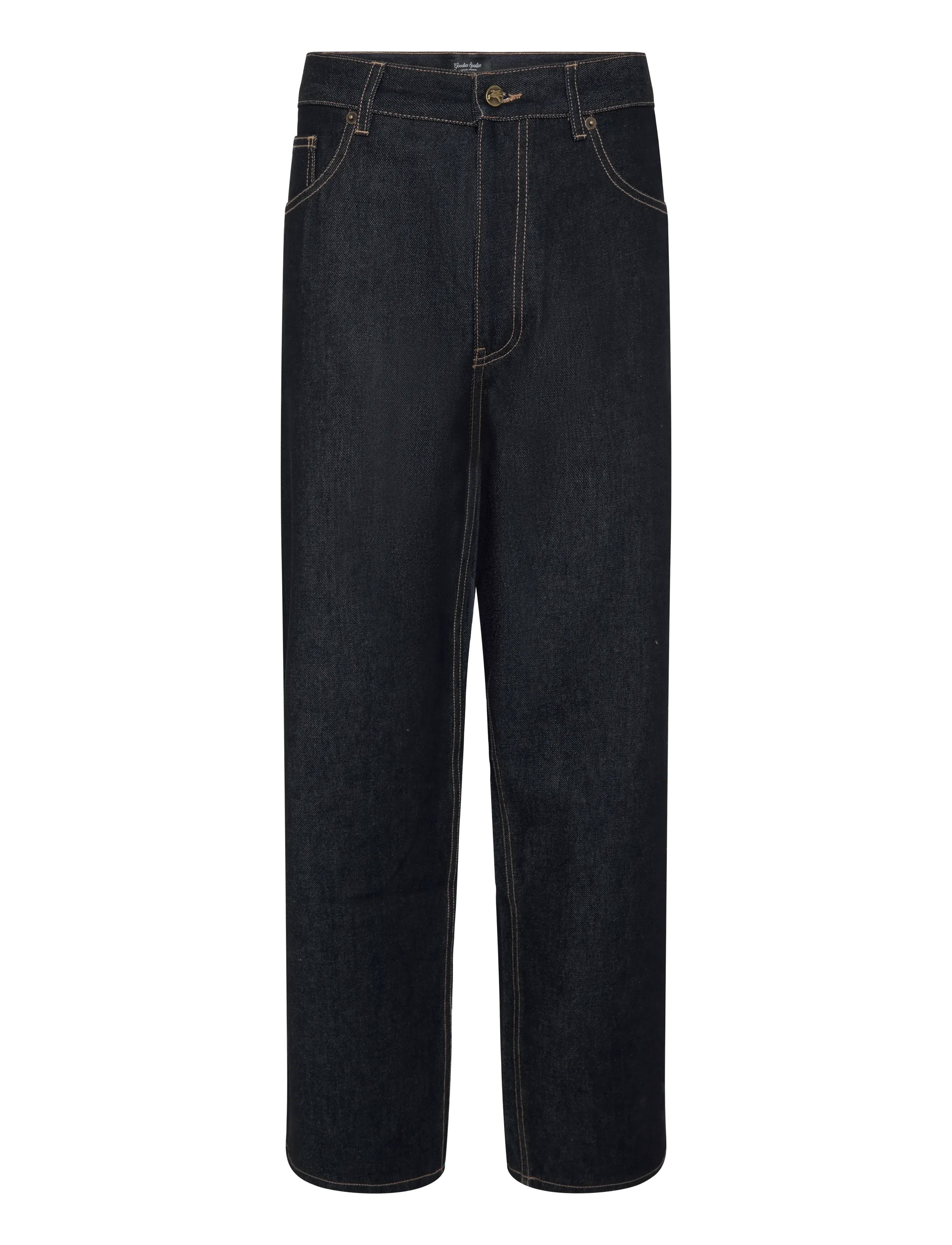 Goodies Sportive - RAW DENIM WIDE LEG PANTS - loose jeans - denim - 1