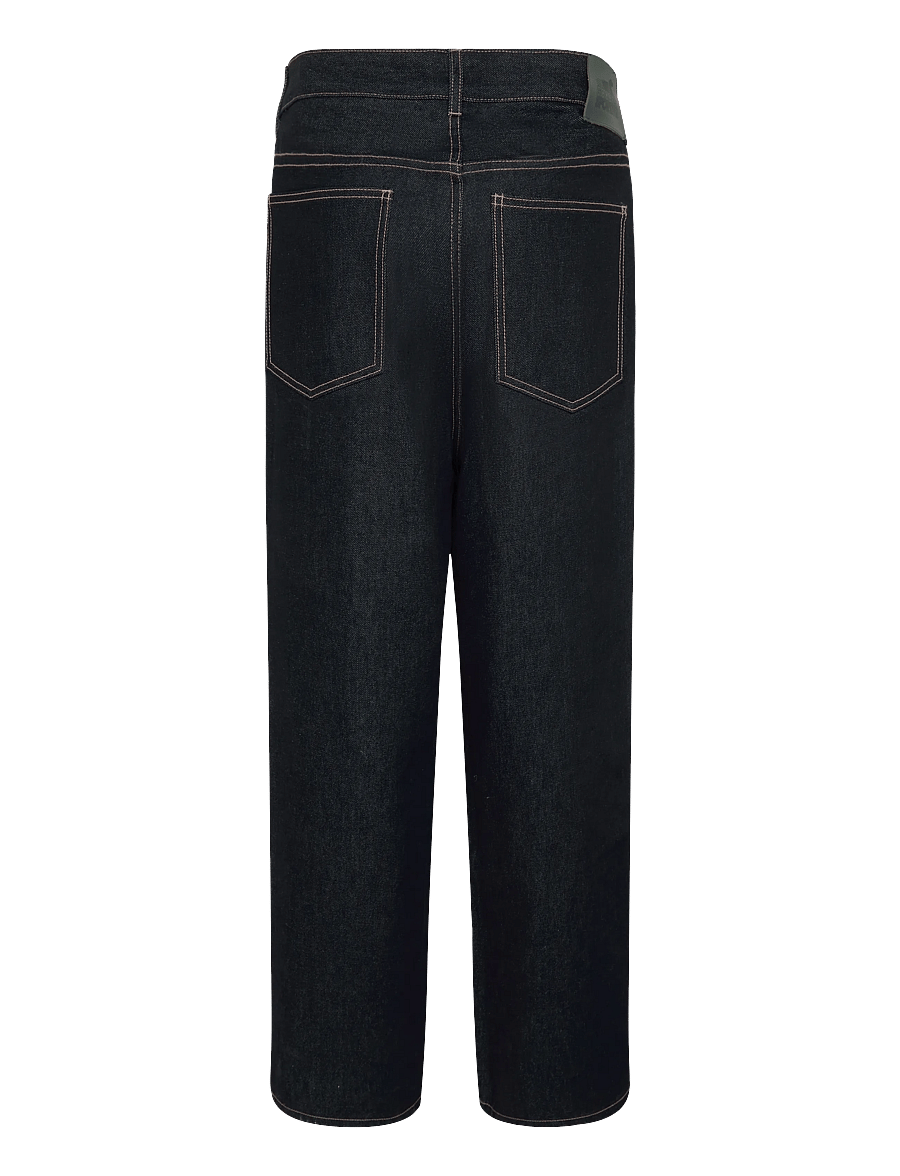 Goodies Sportive - RAW DENIM WIDE LEG PANTS - loose jeans - denim - 2
