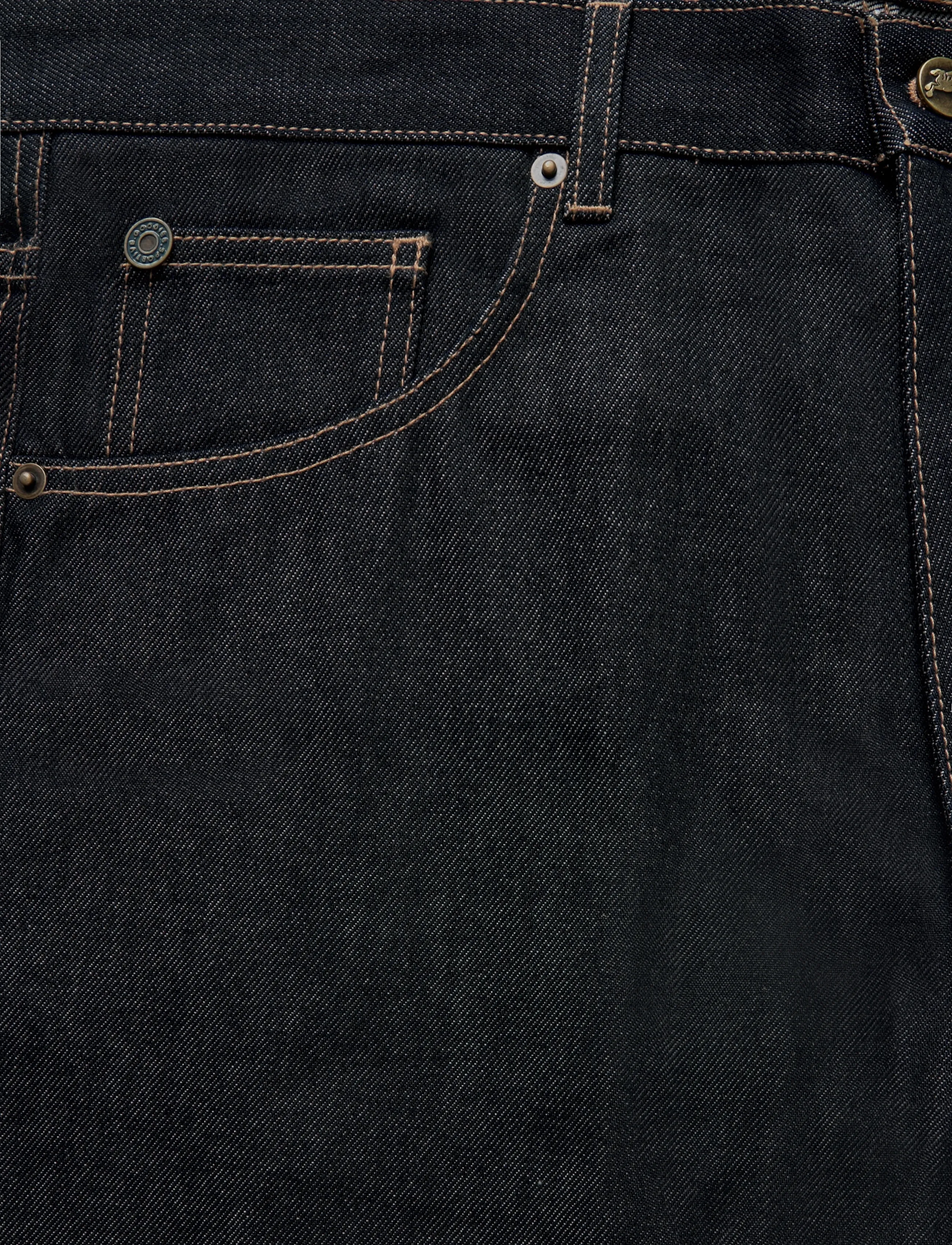 Goodies Sportive - RAW DENIM WIDE LEG PANTS - loose jeans - denim - 3