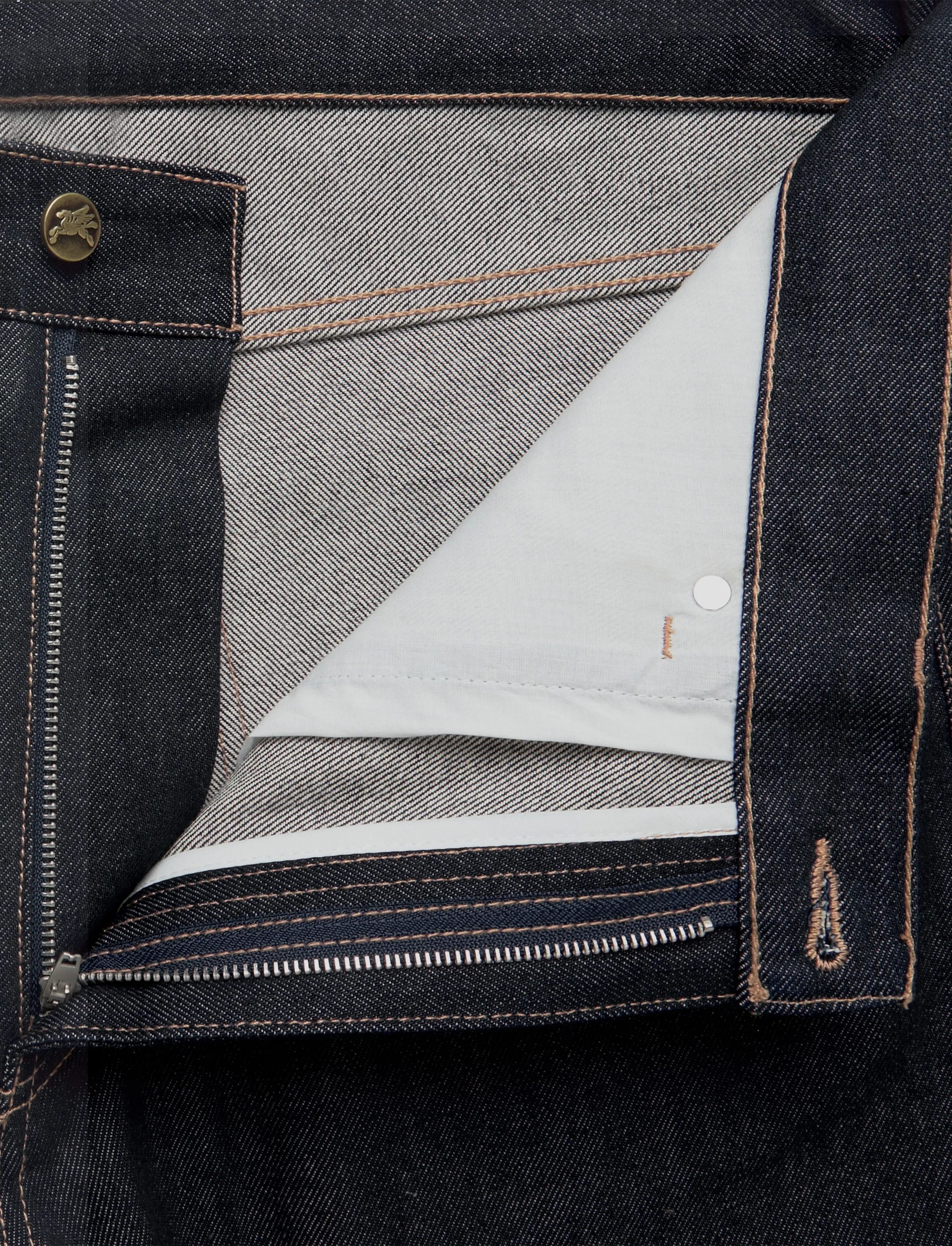 Goodies Sportive - RAW DENIM WIDE LEG PANTS - loose jeans - denim - 4