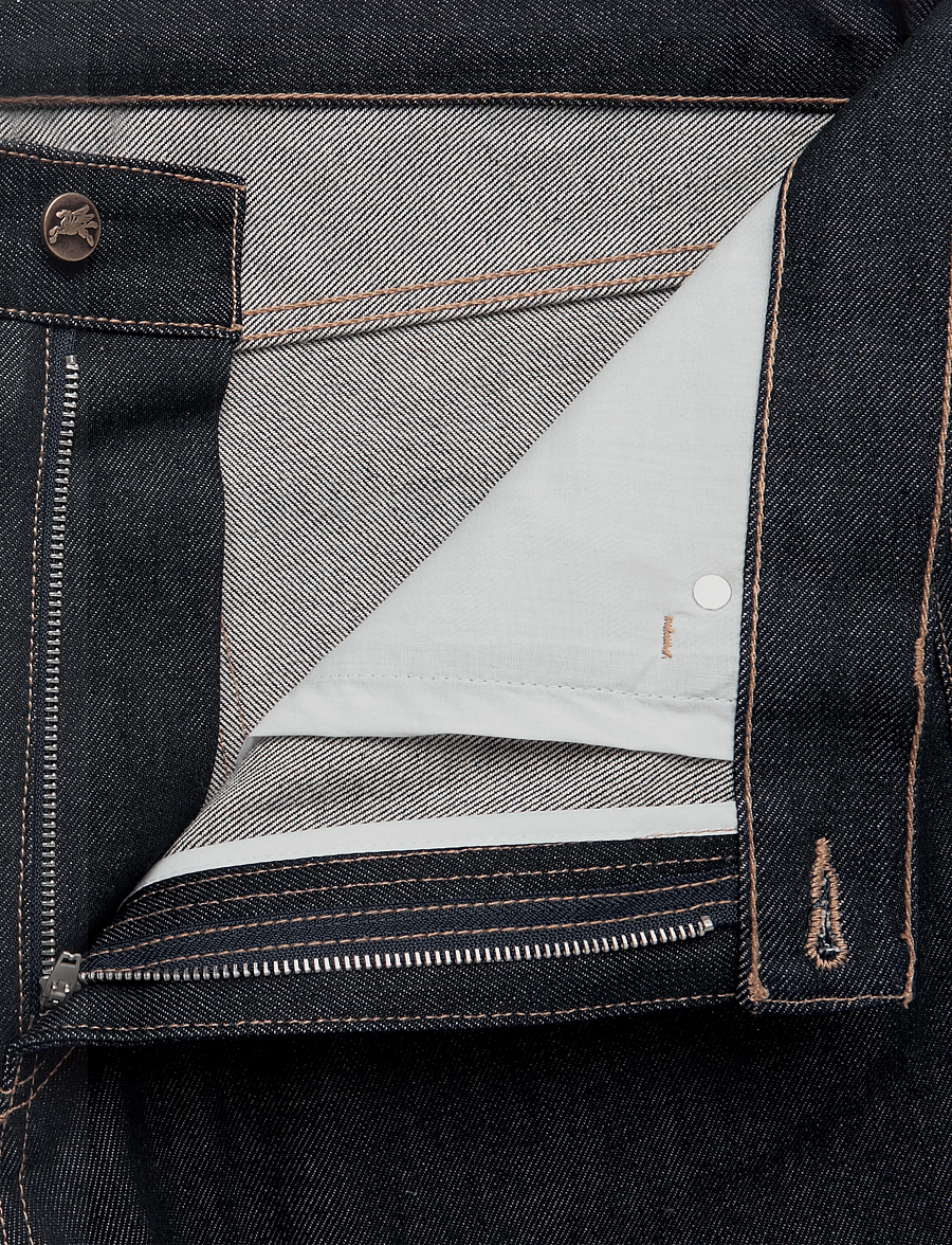 Goodies Sportive - RAW DENIM WIDE LEG PANTS - loose jeans - denim - 4
