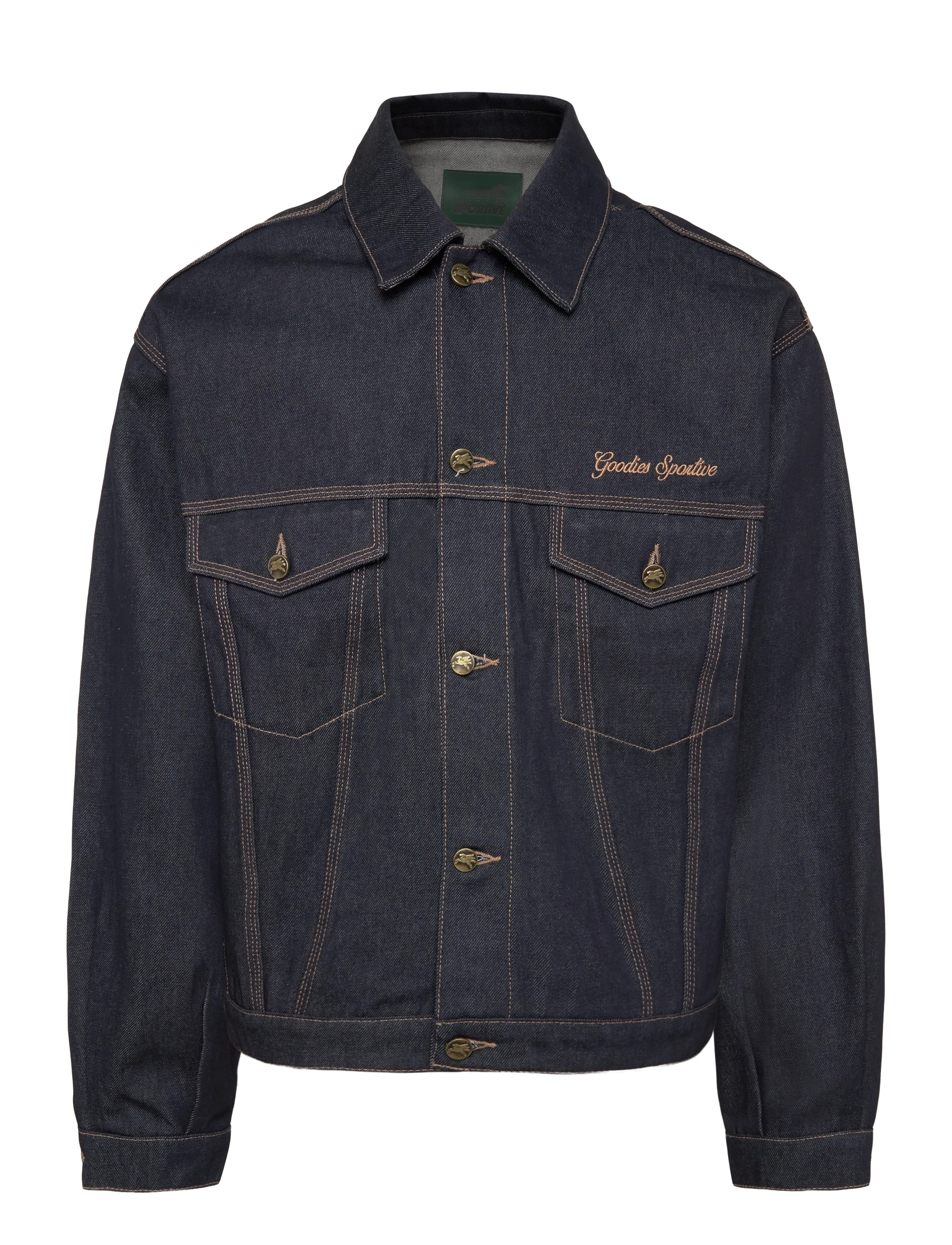 Goodies Sportive - RAW DENIM TRUCKER - ofodrade jeansjackor - denim - 1