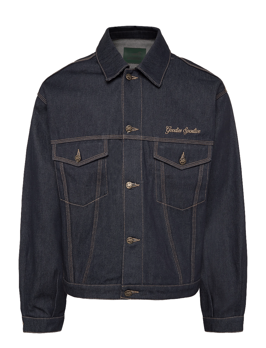 Goodies Sportive - RAW DENIM TRUCKER - uforede denimjakker - denim - 1