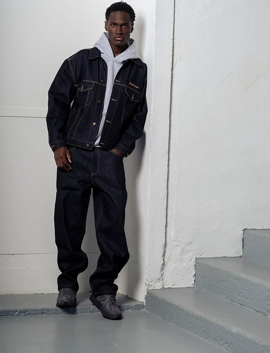 Goodies Sportive - RAW DENIM TRUCKER - uforede denimjakker - denim - 0
