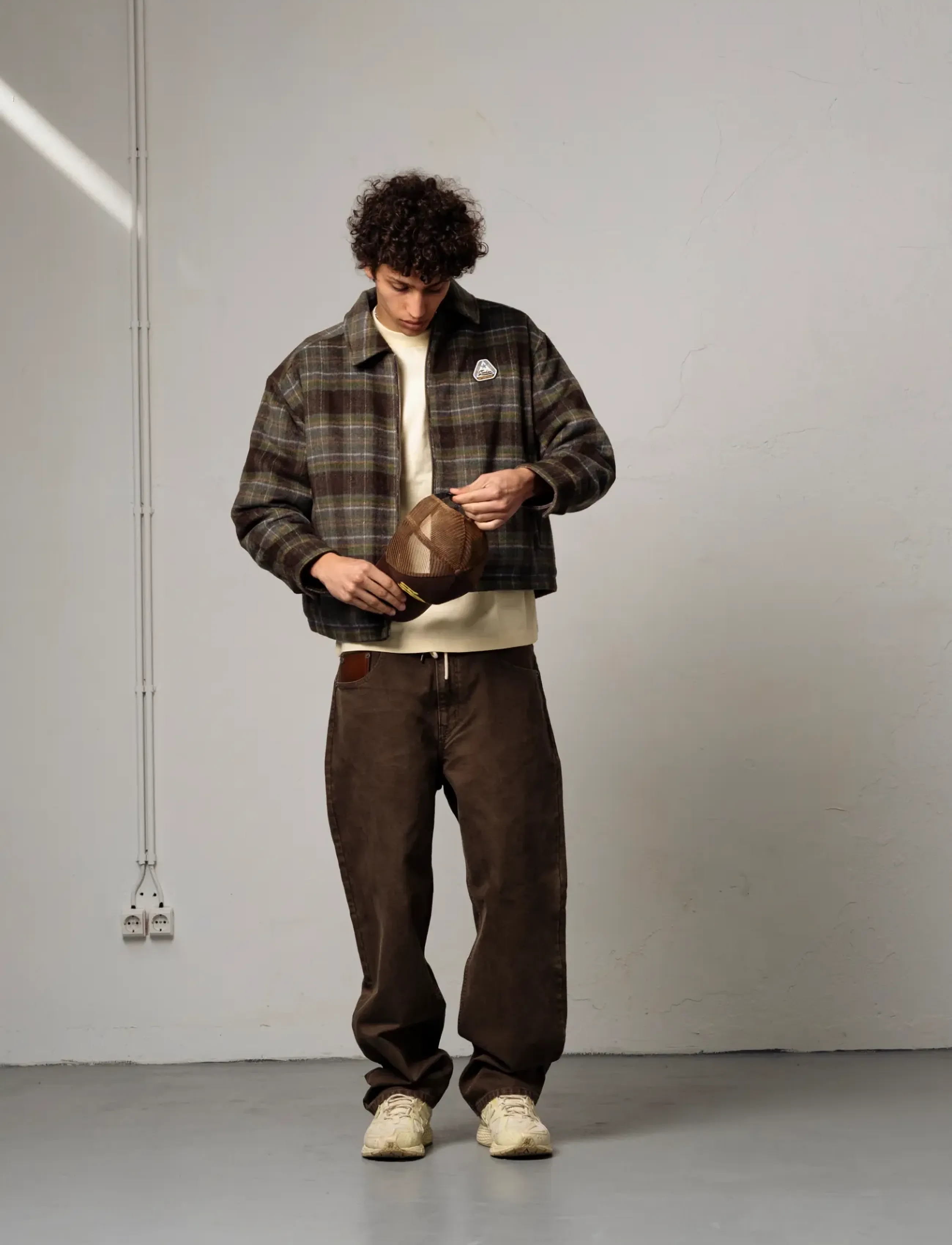 Retro Field Check Overshirt