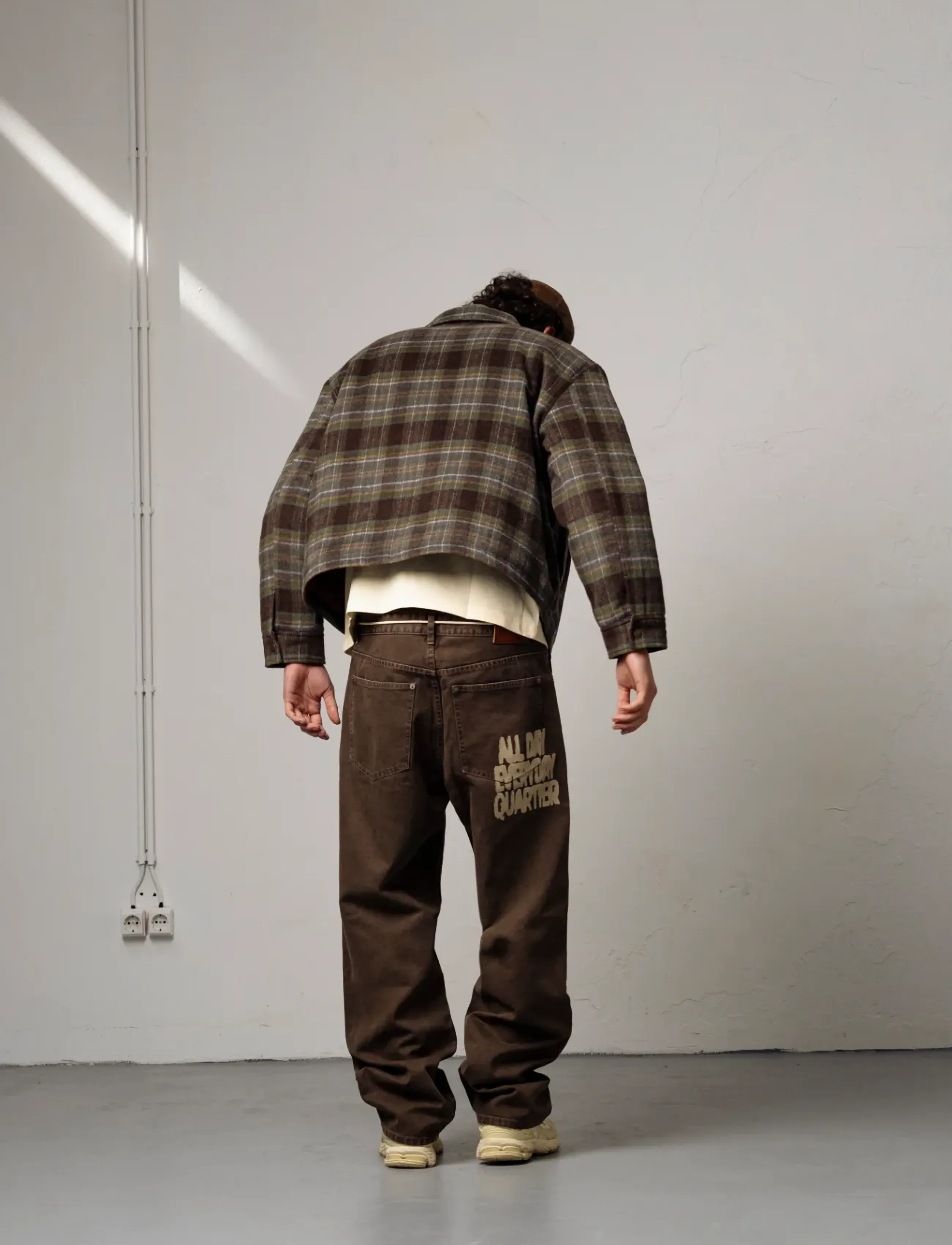 Goodies Sportive Retro Field Check Overshirt jackor herr – bild 2