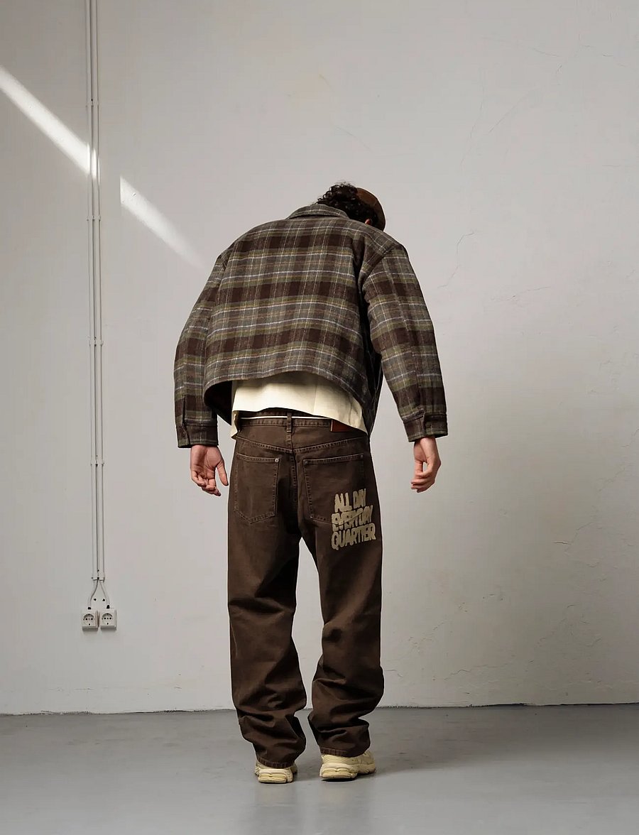 Goodies Sportive - RETRO FIELD CHECK OVERSHIRT - winterjacken - green/black - 3