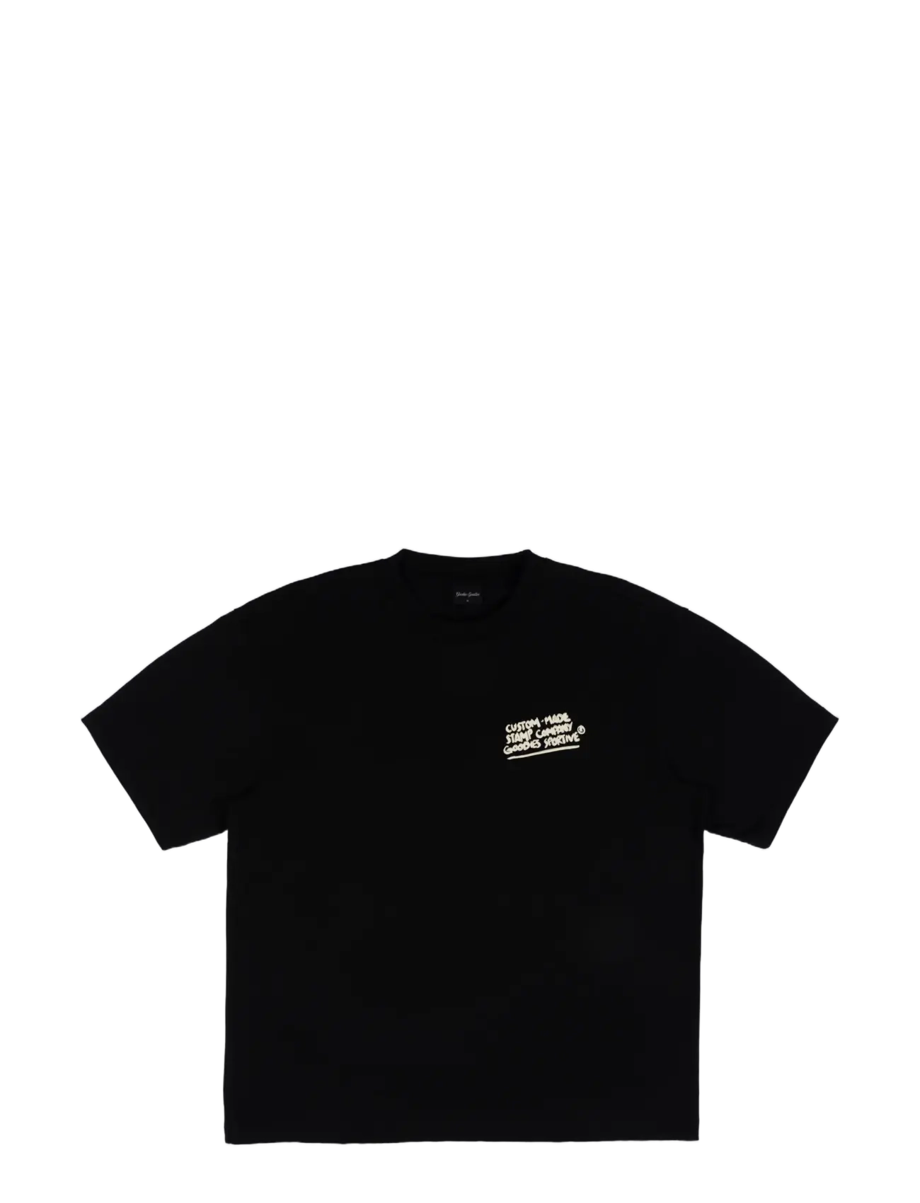Goodies Sportive - STAMP COMPANY TEE - kortærmede t-shirts - black - 1