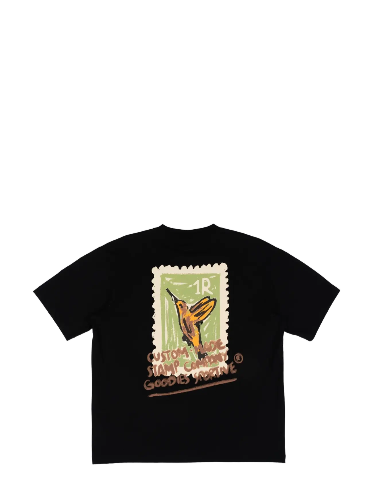Goodies Sportive - STAMP COMPANY TEE - kortærmede t-shirts - black - 2