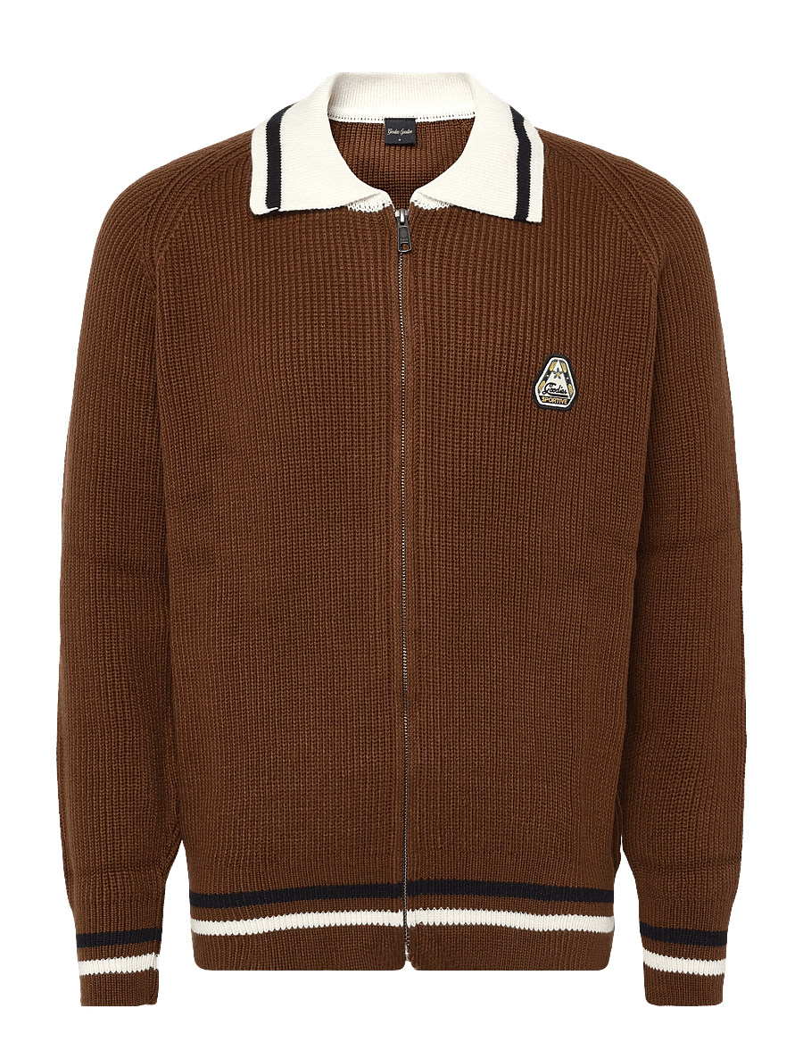 Goodies Sportive - TOFFEE POLO - ecru/brown - 1
