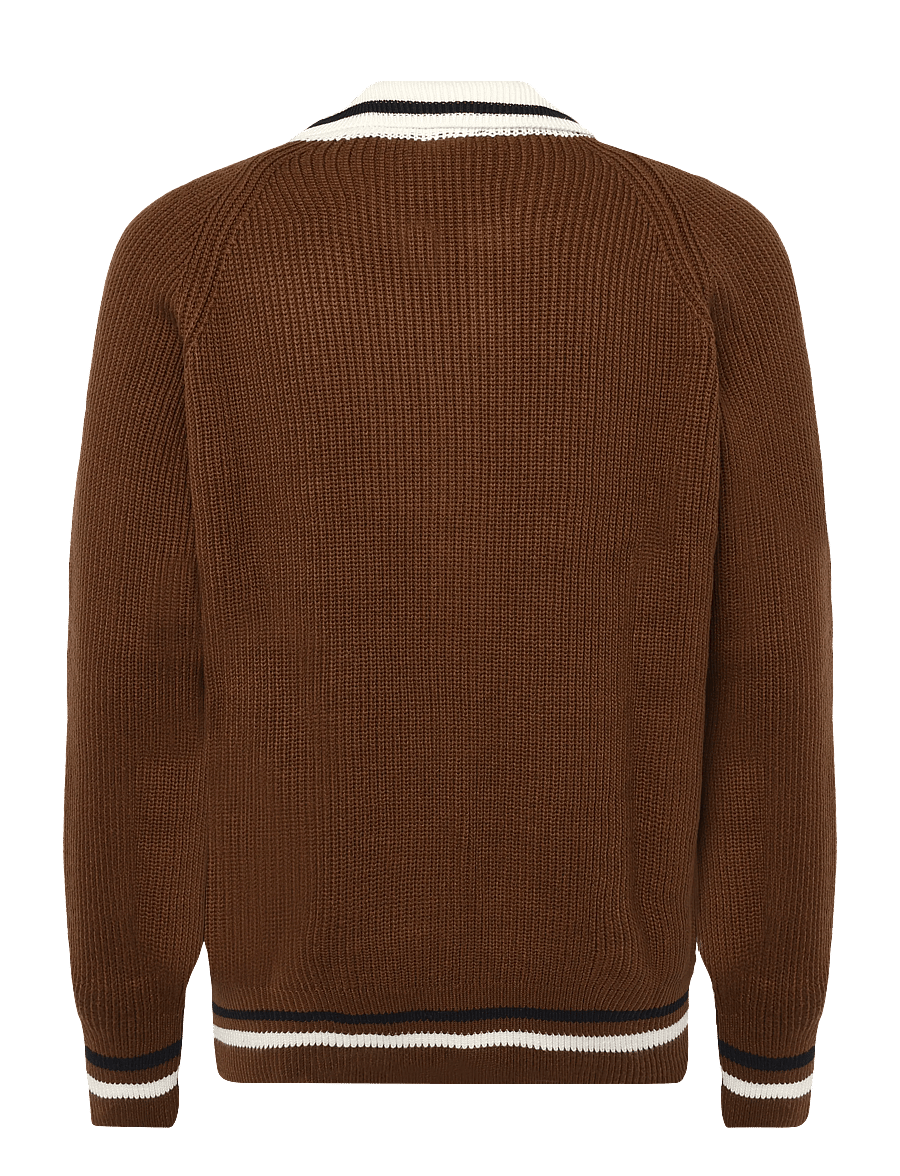 Goodies Sportive - TOFFEE POLO - ecru/brown - 2