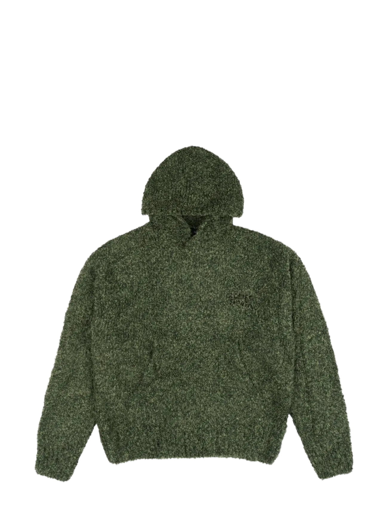 Goodies Sportive - WINTER MOSS KNIT HOODIE - hættetrøjer - green - 1