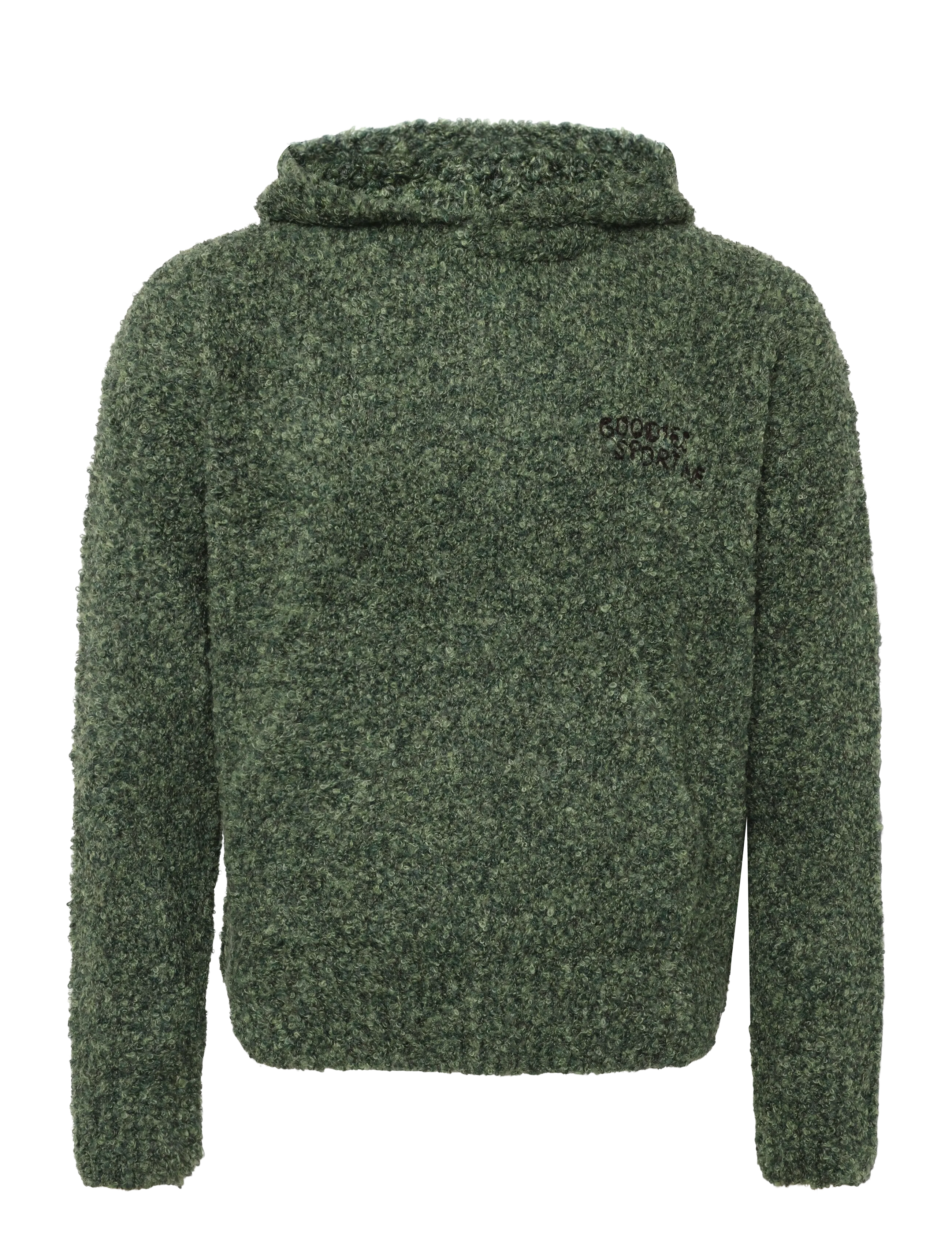 Goodies Sportive - WINTER MOSS KNIT HOODIE - hættetrøjer - green - 1