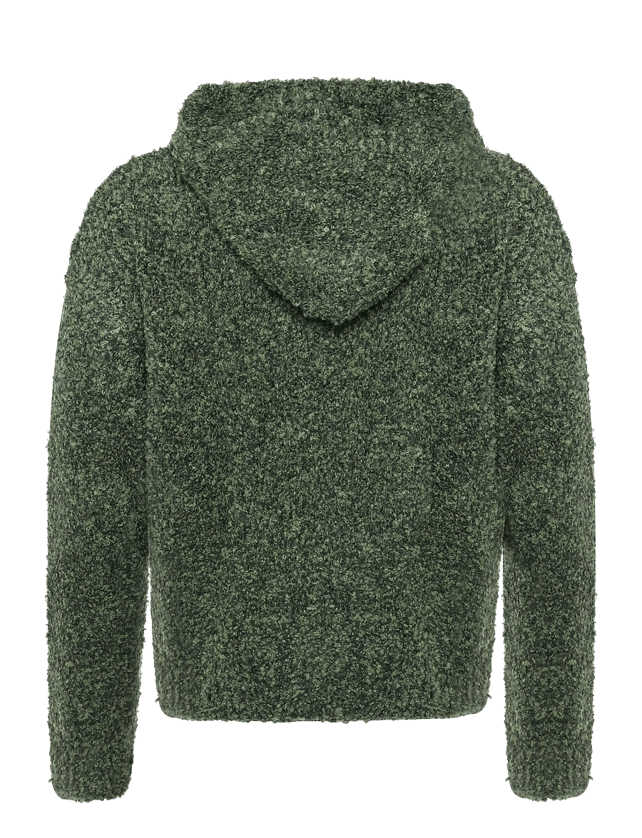Goodies Sportive - WINTER MOSS KNIT HOODIE - hættetrøjer - green - 2