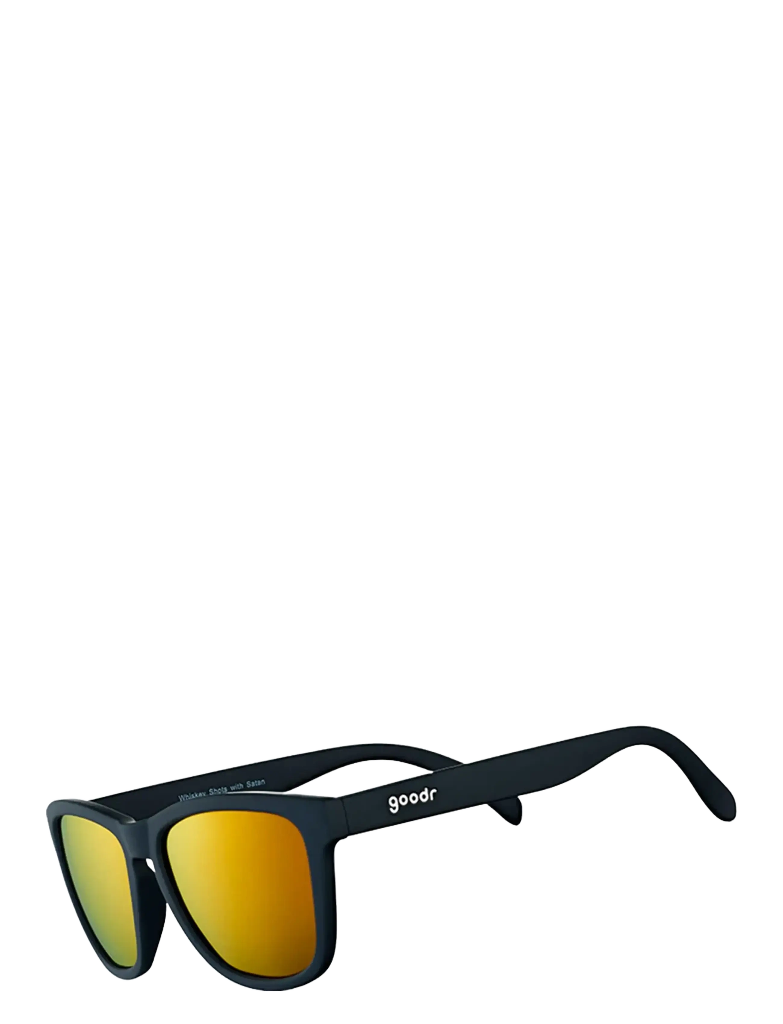GOODR Whiskey Shots with Satan - Sunglasses - BLACK / black
