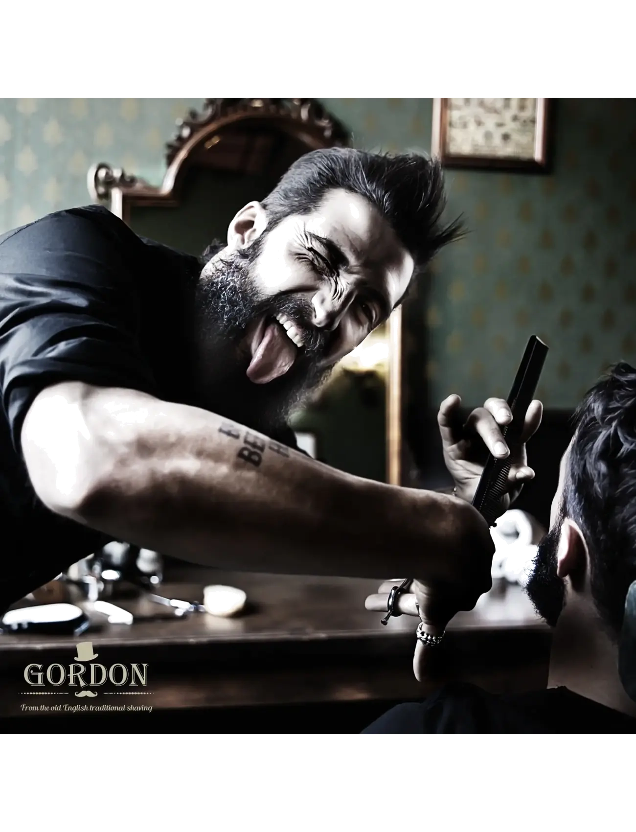 Gordon - Professional Cordless Black Aluminium Hair Clipper - til ham - multi-colored - 4