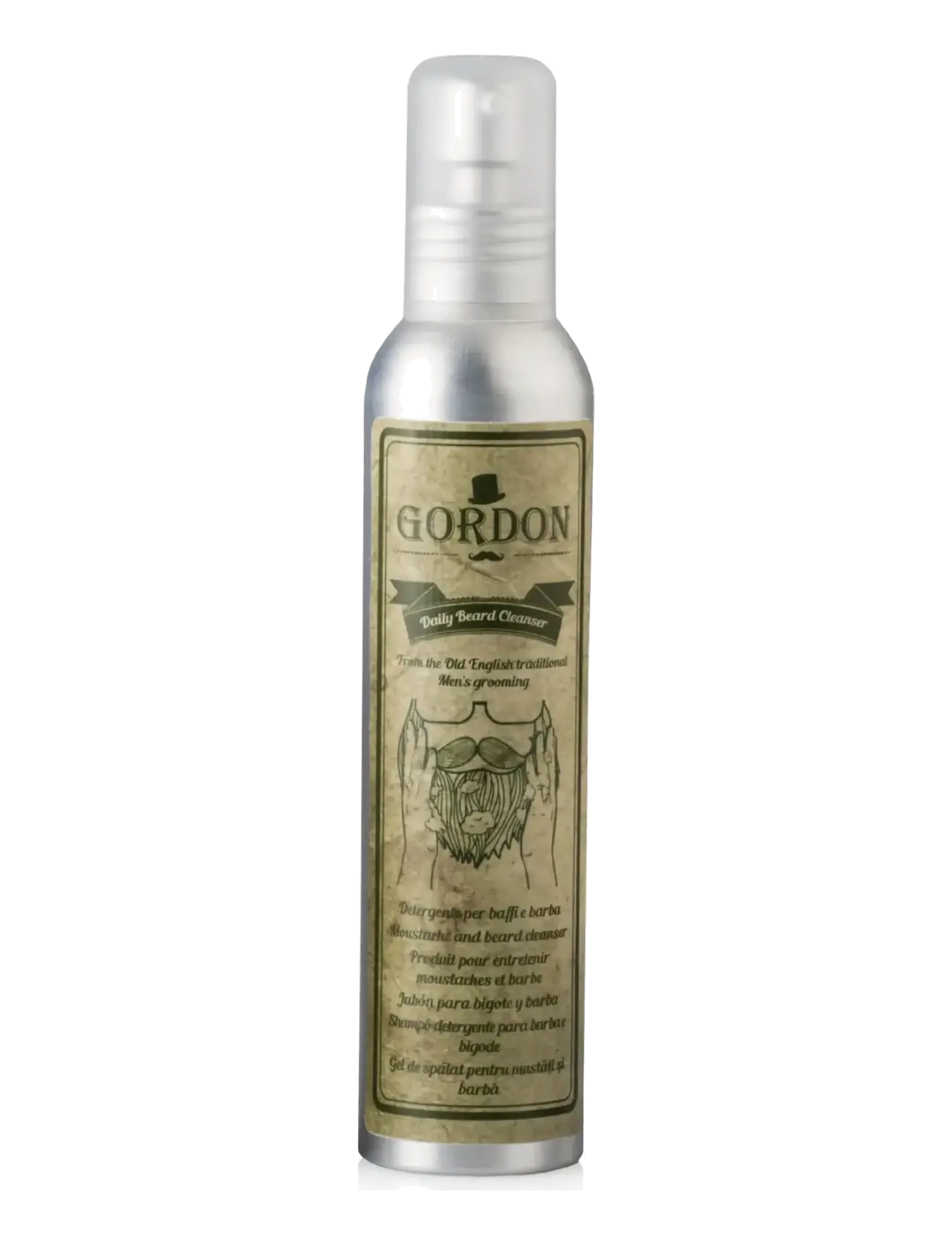 Gordon Daily Beard Cleanser, 150 ml, Nude, Skæg & Overskæg > Skægshampoo, Herre