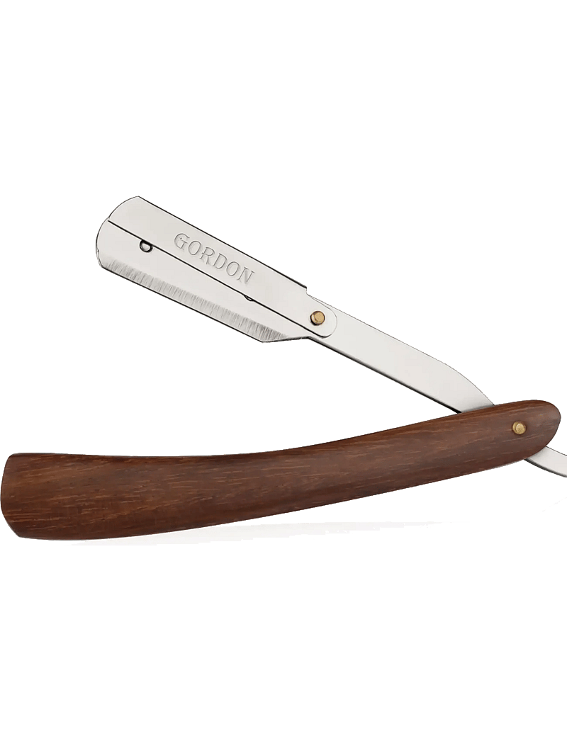 Gordon - Beard Razor with Wooden Handle - rakhyvel - multi-colored - 0