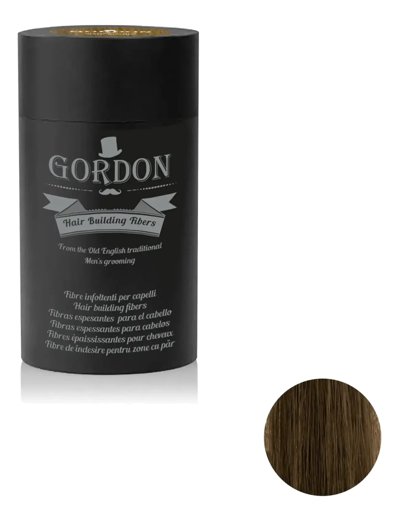 Gordon Hair Building Fibers Brown - 22 g - Nyheder - MULTI-COLORED / natural