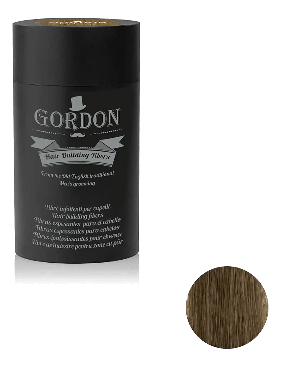 Gordon - Hair Buidling Fibers Light Brown - 25 g - hårkur - multi-colored - 0