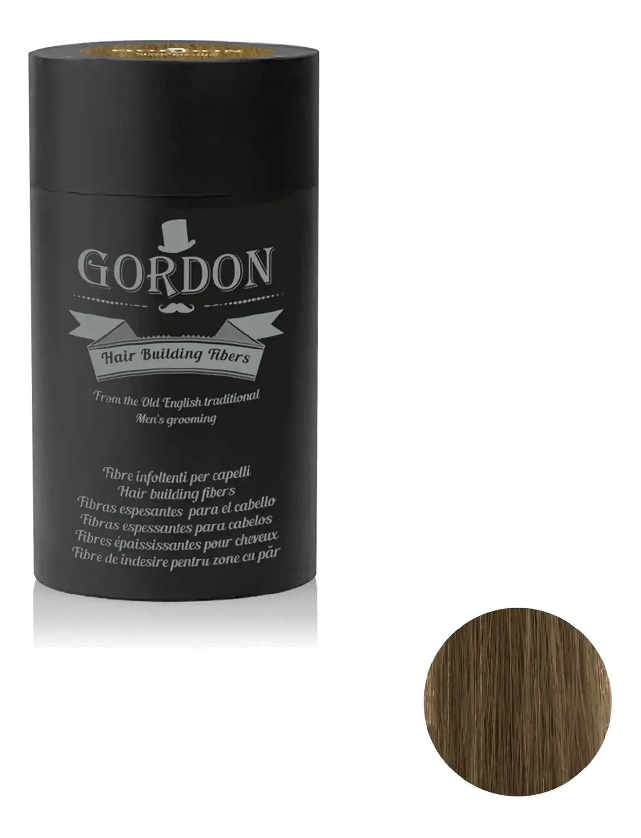 Gordon - Hair Buidling Fibers Light Brown - 25 g - hårkur - multi-colored - 1