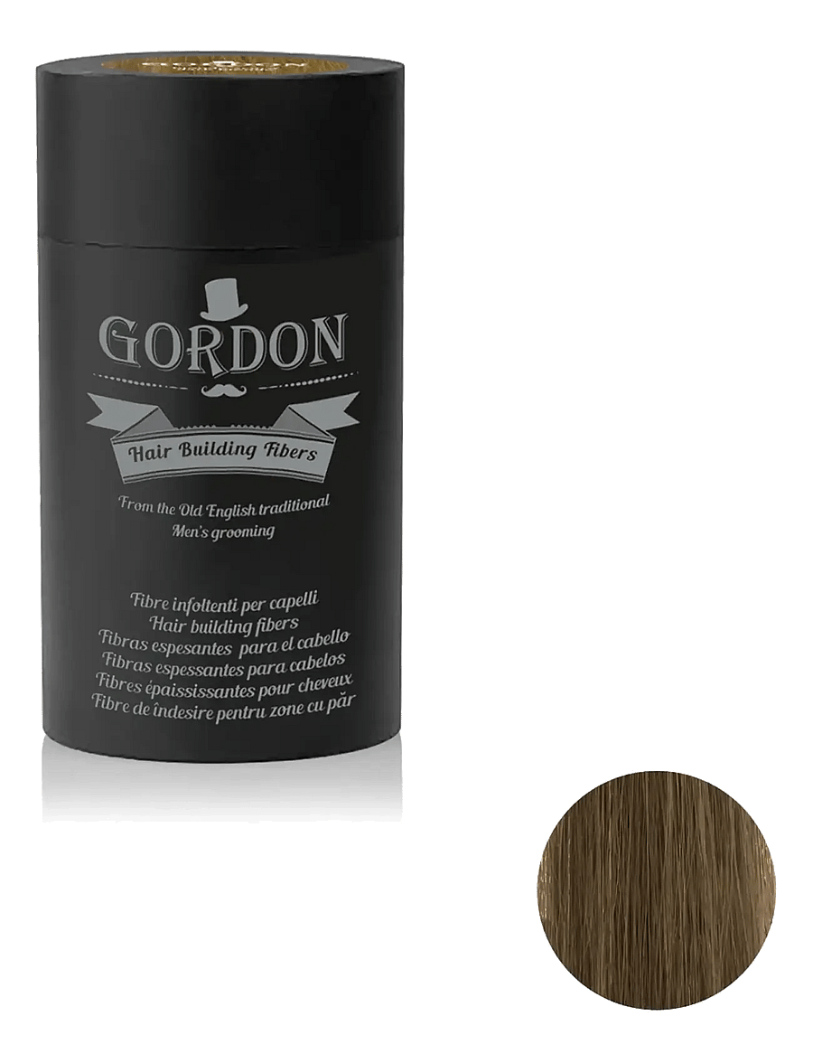 Gordon - Hair Buidling Fibers Light Brown - 25 g - hårkur - multi-colored - 1