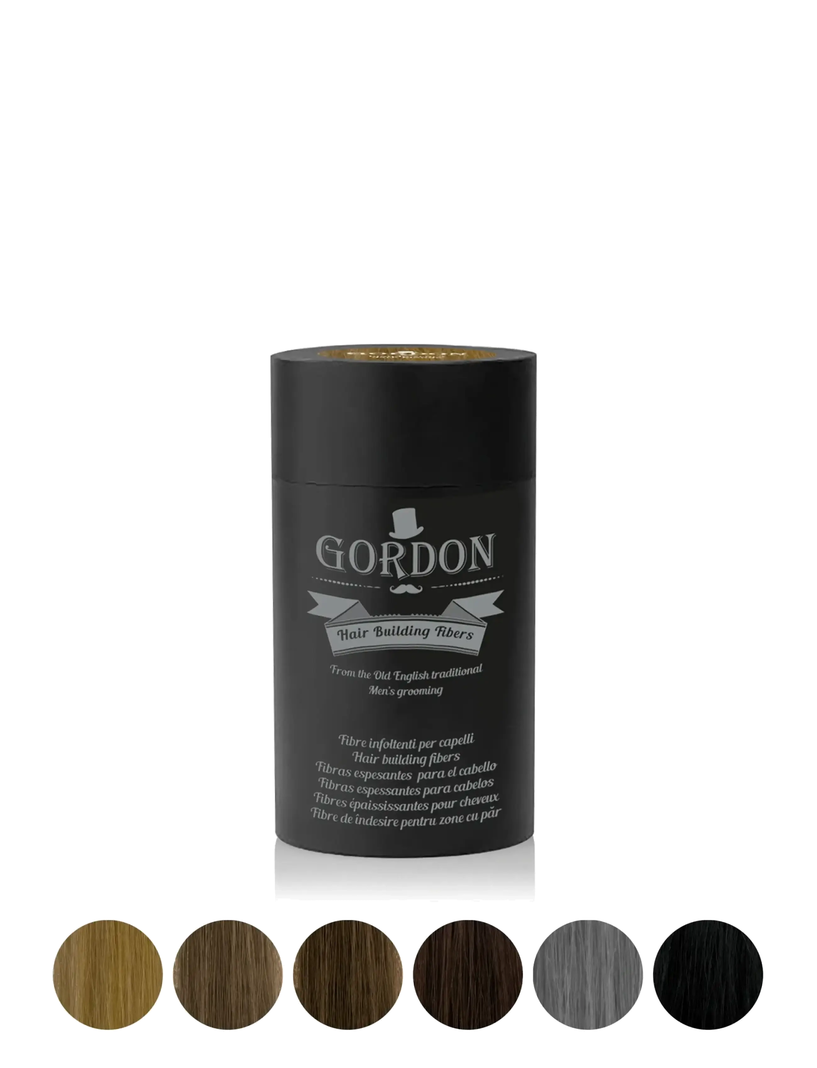 Gordon - Hair Buidling Fibers Dark Brown - 25 g - hårkur - multi-colored - 5
