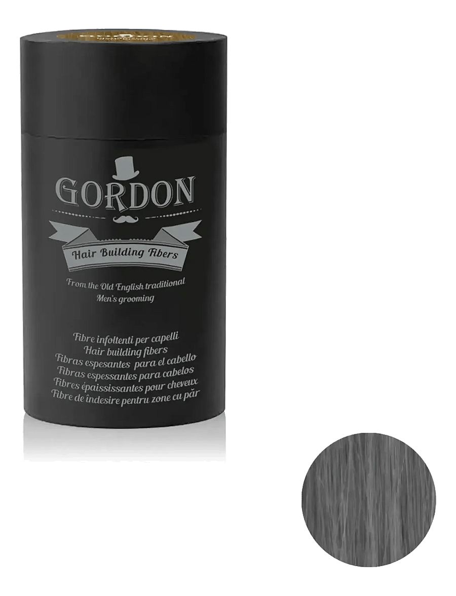 Gordon - Hair Buidling Fibers Grey - 25 g - hårkur - multi-colored - 0